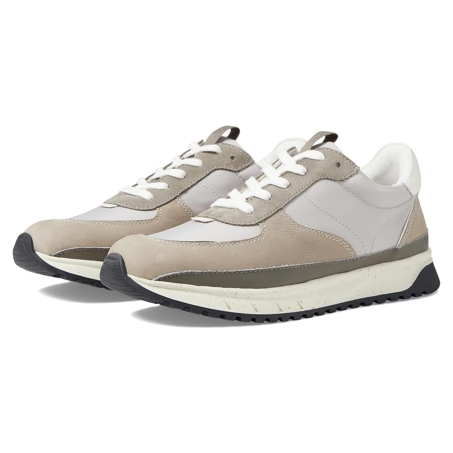 Zapatillas Madewell Kickoff Trainer Cuero y Nylon Multi Piedra 6