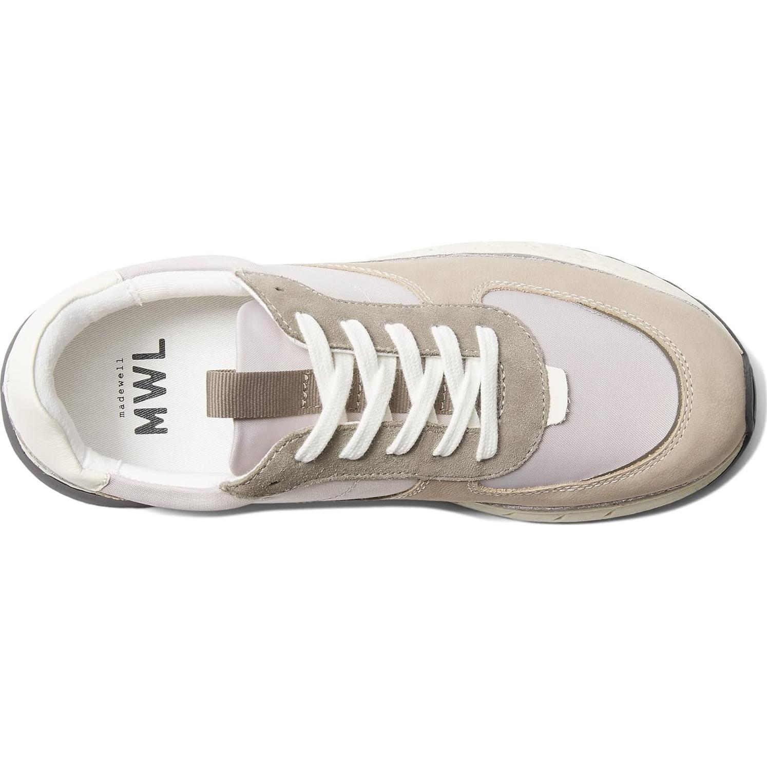 Zapatillas Madewell Kickoff Trainer Cuero y Nylon Multi Piedra 6