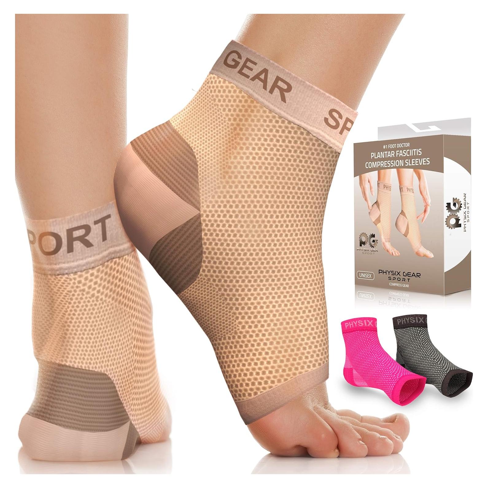 Calcetines de Compresión Physix Gear para Fascitis Plantar S/M