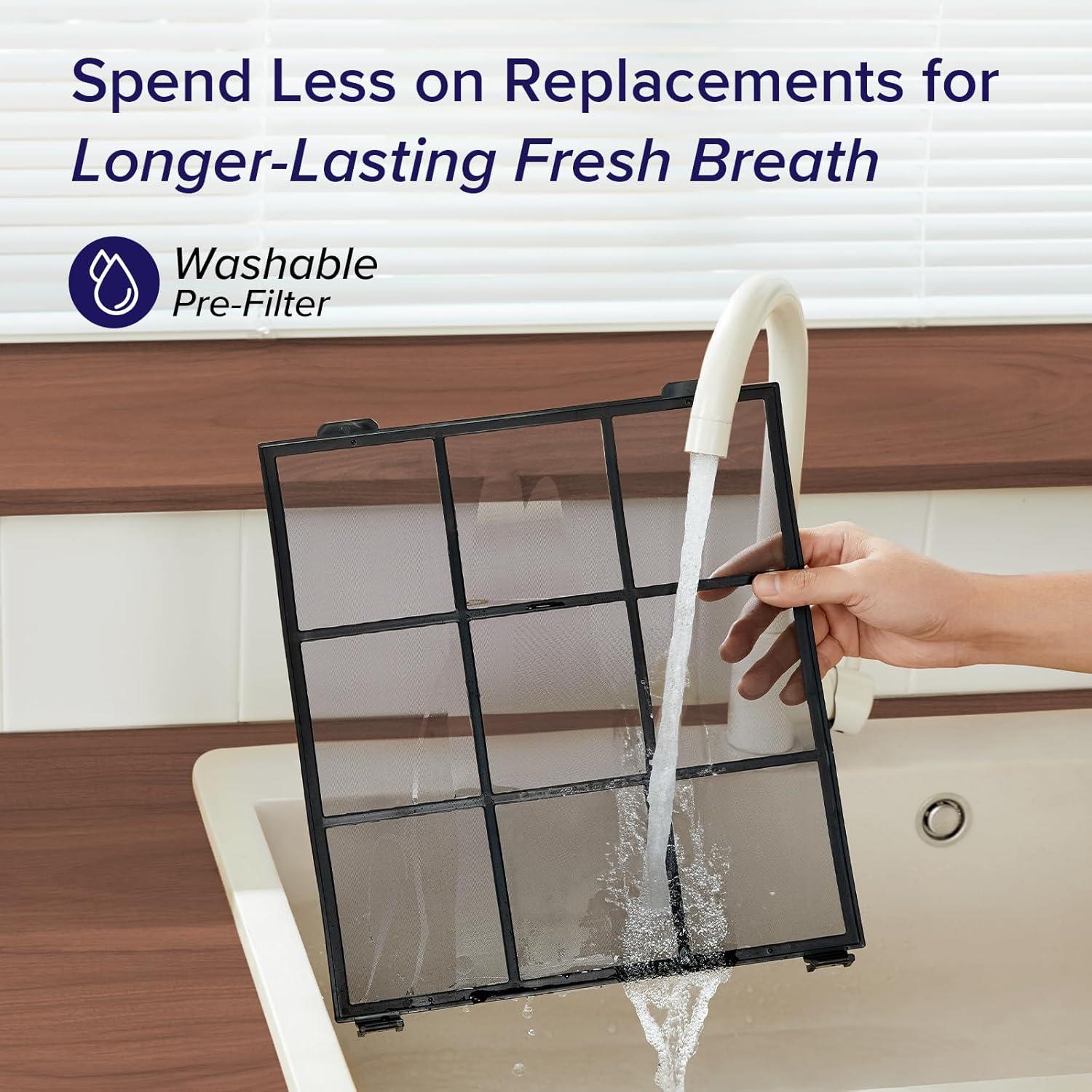 Purificador de aire LEVOIT Vital 200S-P para habitaciones grandes