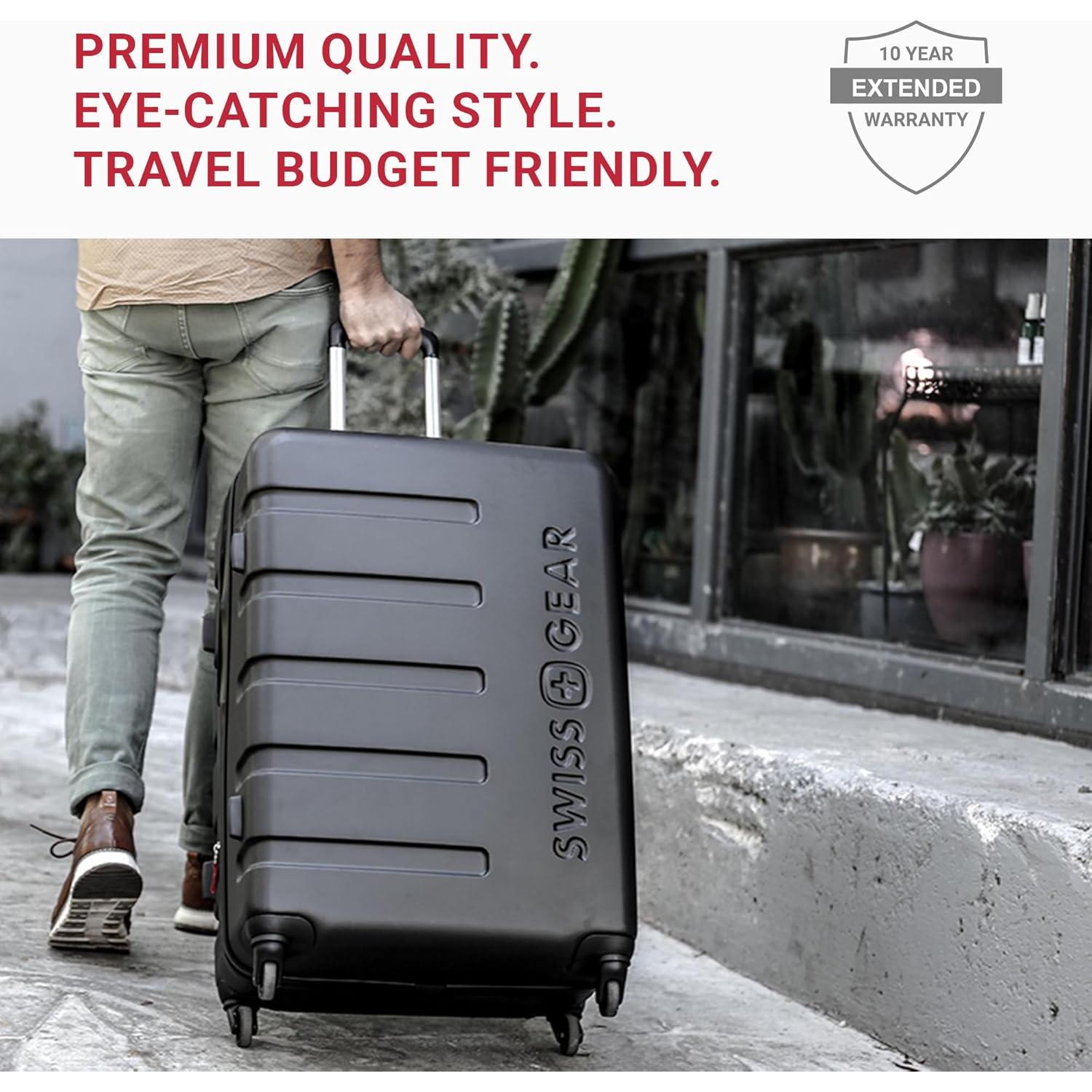 Maleta Dura Expandible SwissGear 7366 23" Blanca 88L