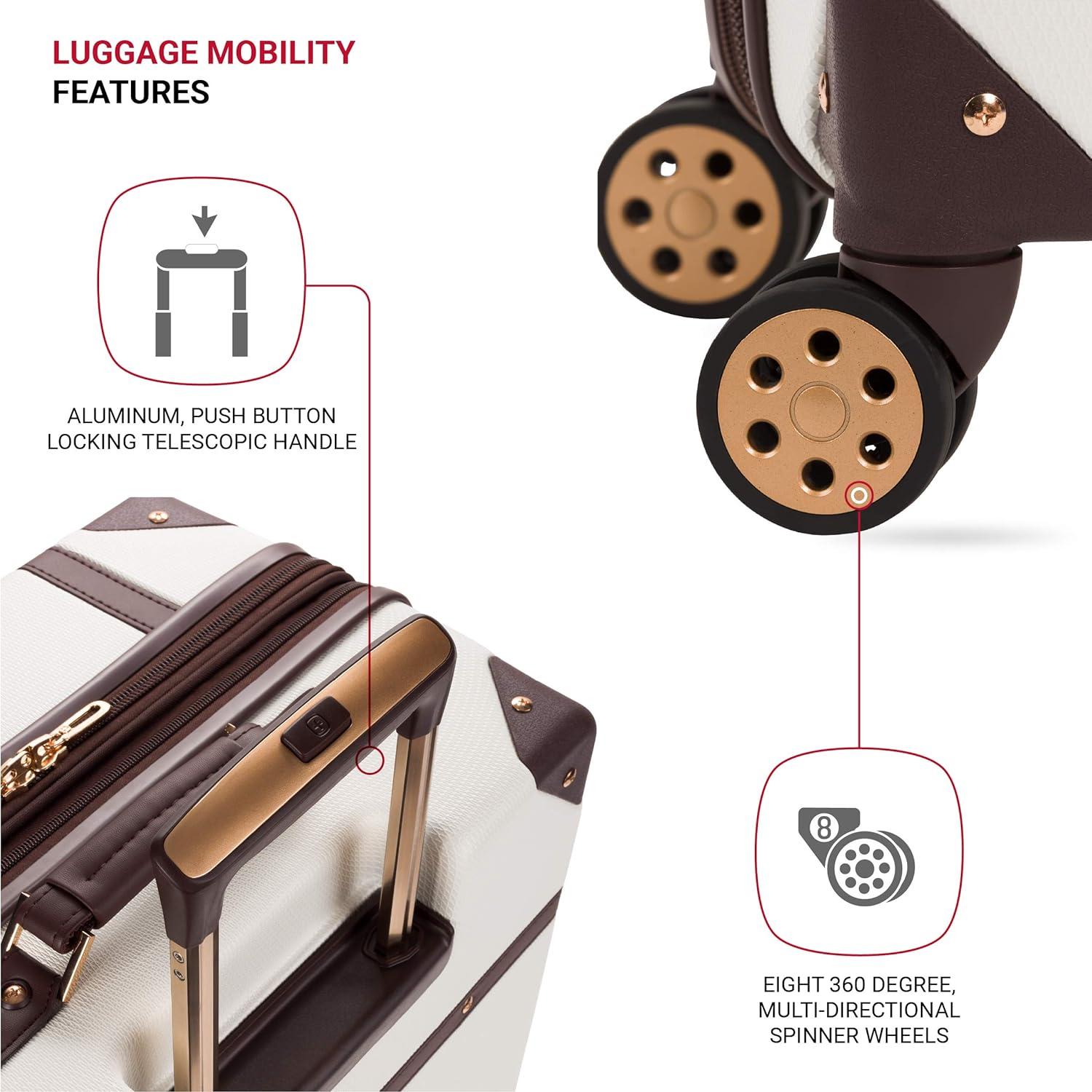 Maleta Dura Expandible SwissGear 7739 Juego 2 Piezas 19/26"