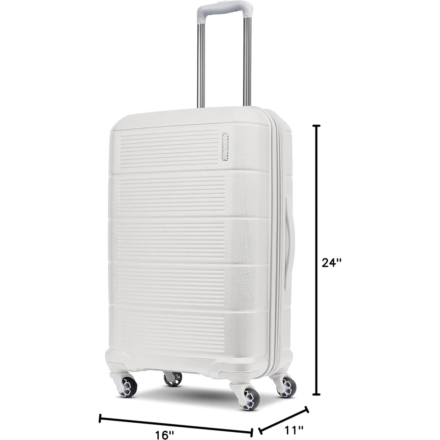 Maleta Dura Expandible American Tourister Stratum 2.0 24" Blanco