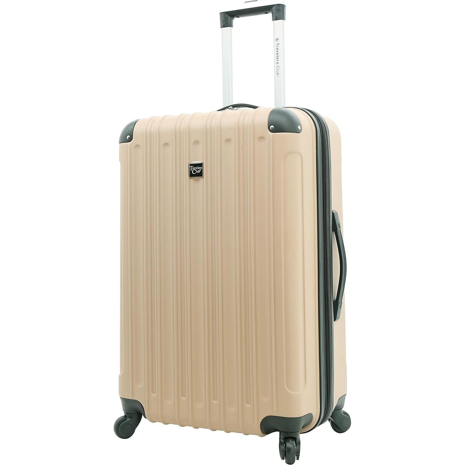 Midtown Hardside 4-Piece Luggage Travel Set, Tan