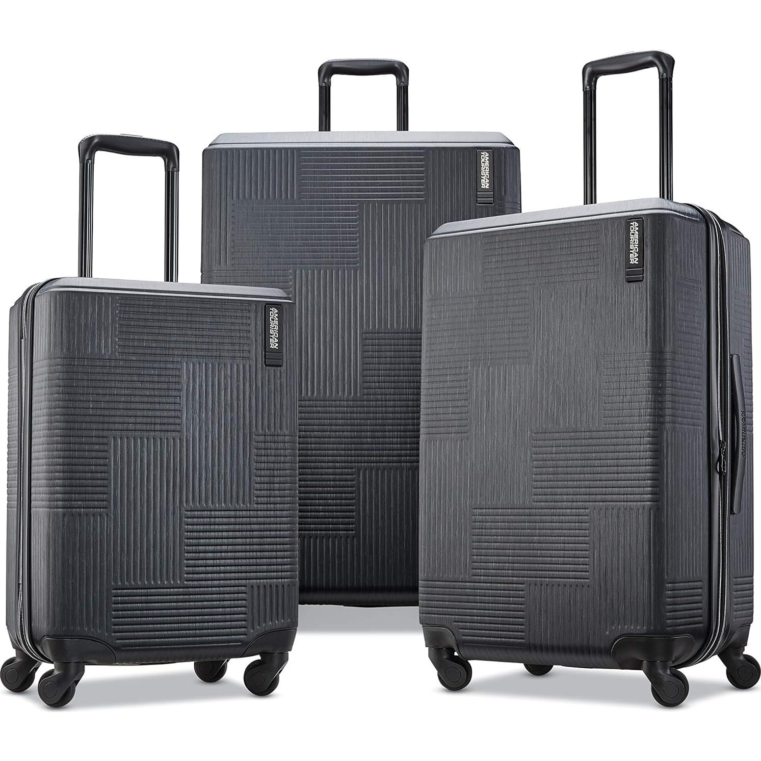 Maleta Dura Expandible American Tourister Stratum XLT 21.8L Negra