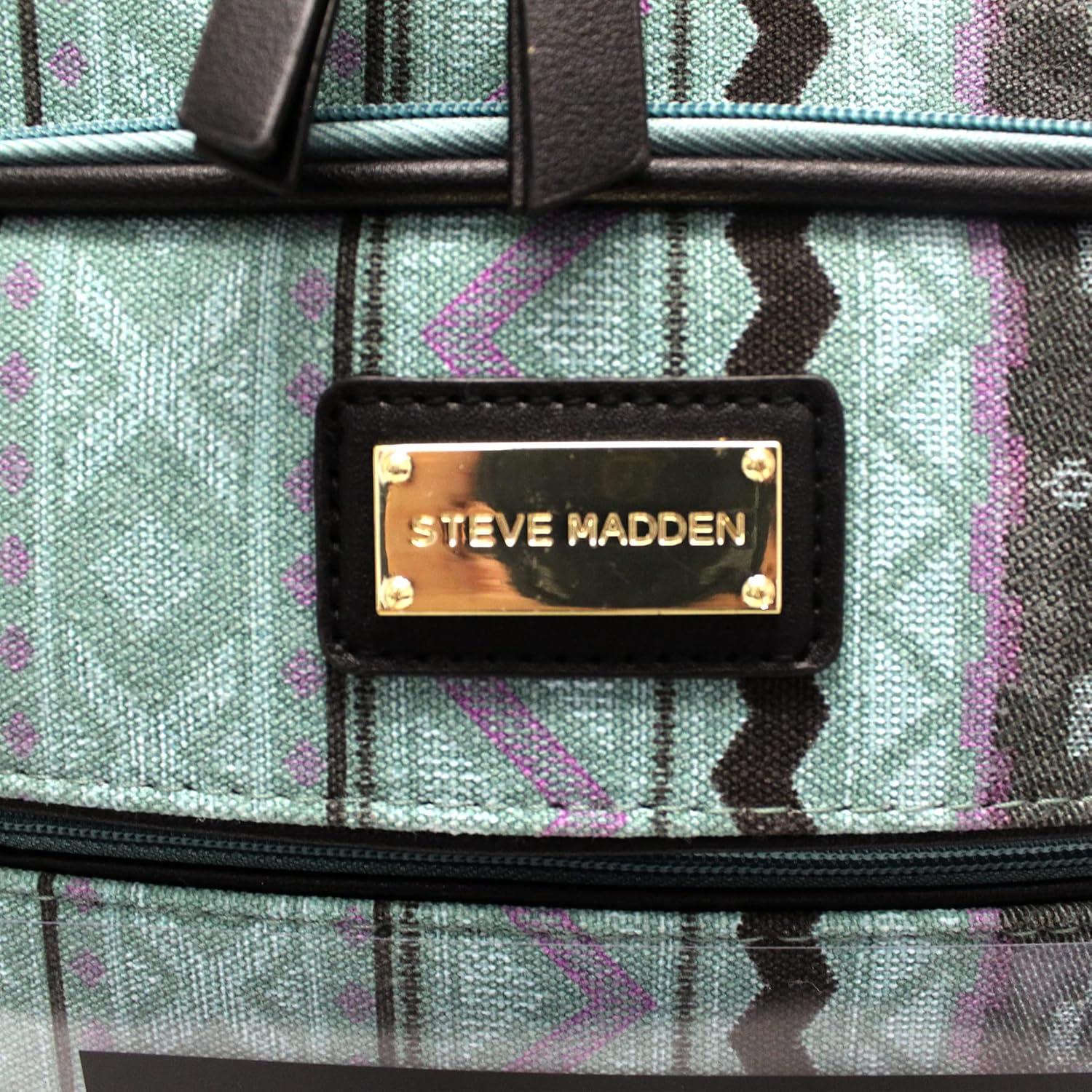 Maleta Expandible Steve Madden 24" Turquesa Ligera 62L