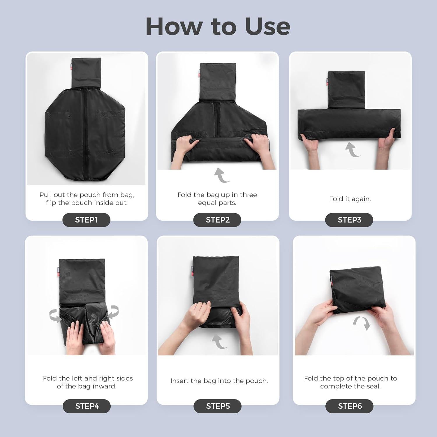 Bolsa de Deporte Plegable Pack All 45L Resistente al Agua