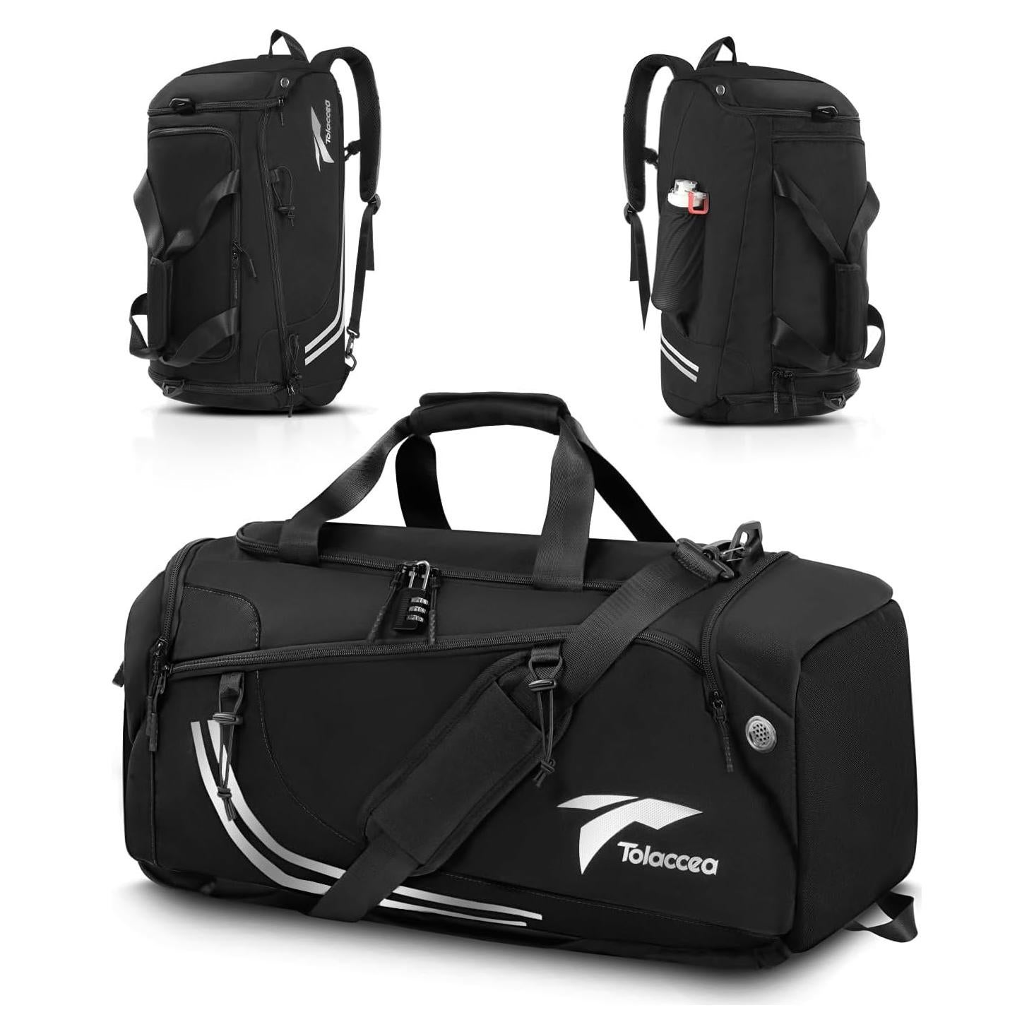 Bolsa de Gimnasio Tolaccea 45L Unisex con Compartimentos