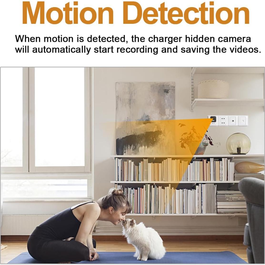 Cámara Oculta 1080P Portátil con Cargador - lo.baby.ve