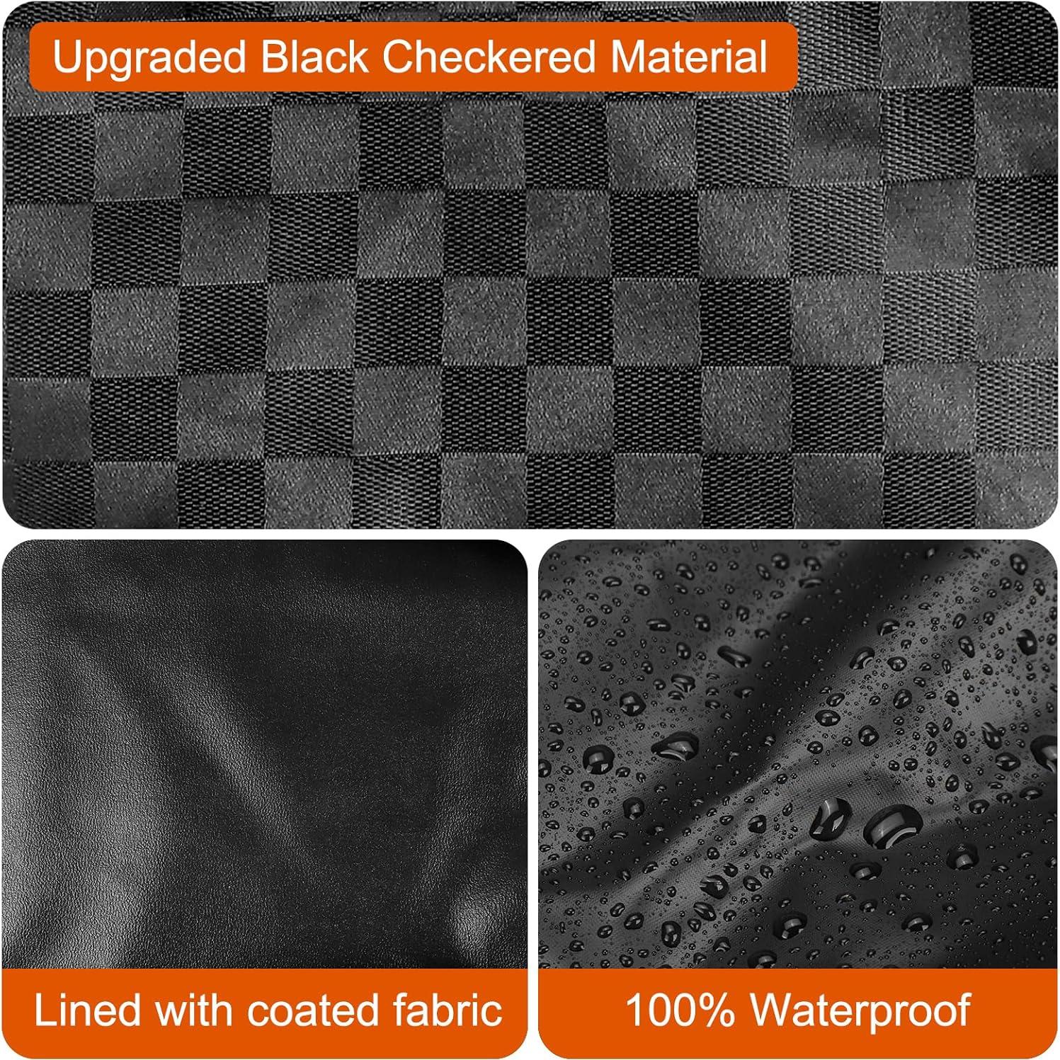 Bolsa de Deporte Nomiou 120L Plegable Tela a Cuadros