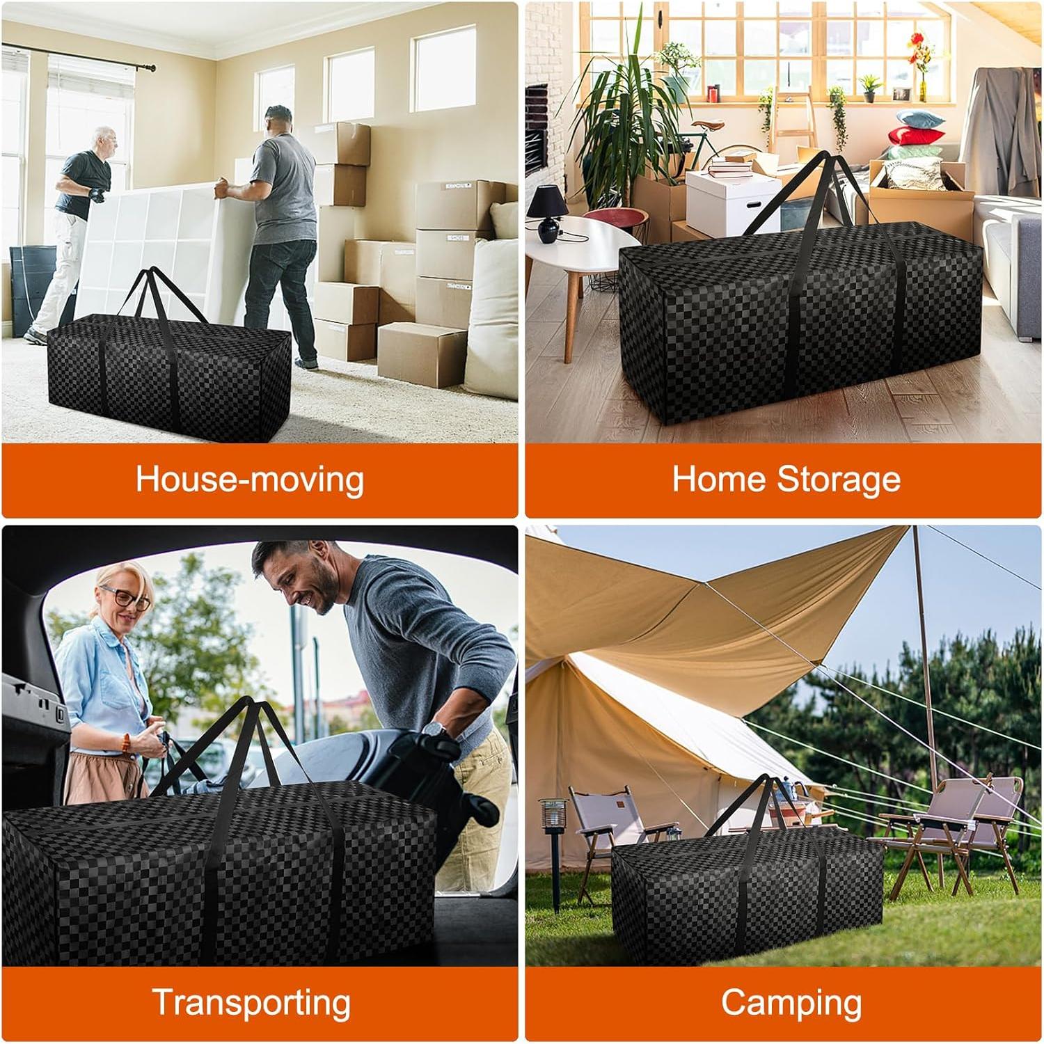 Bolsa de Deporte Nomiou 120L Plegable Tela a Cuadros