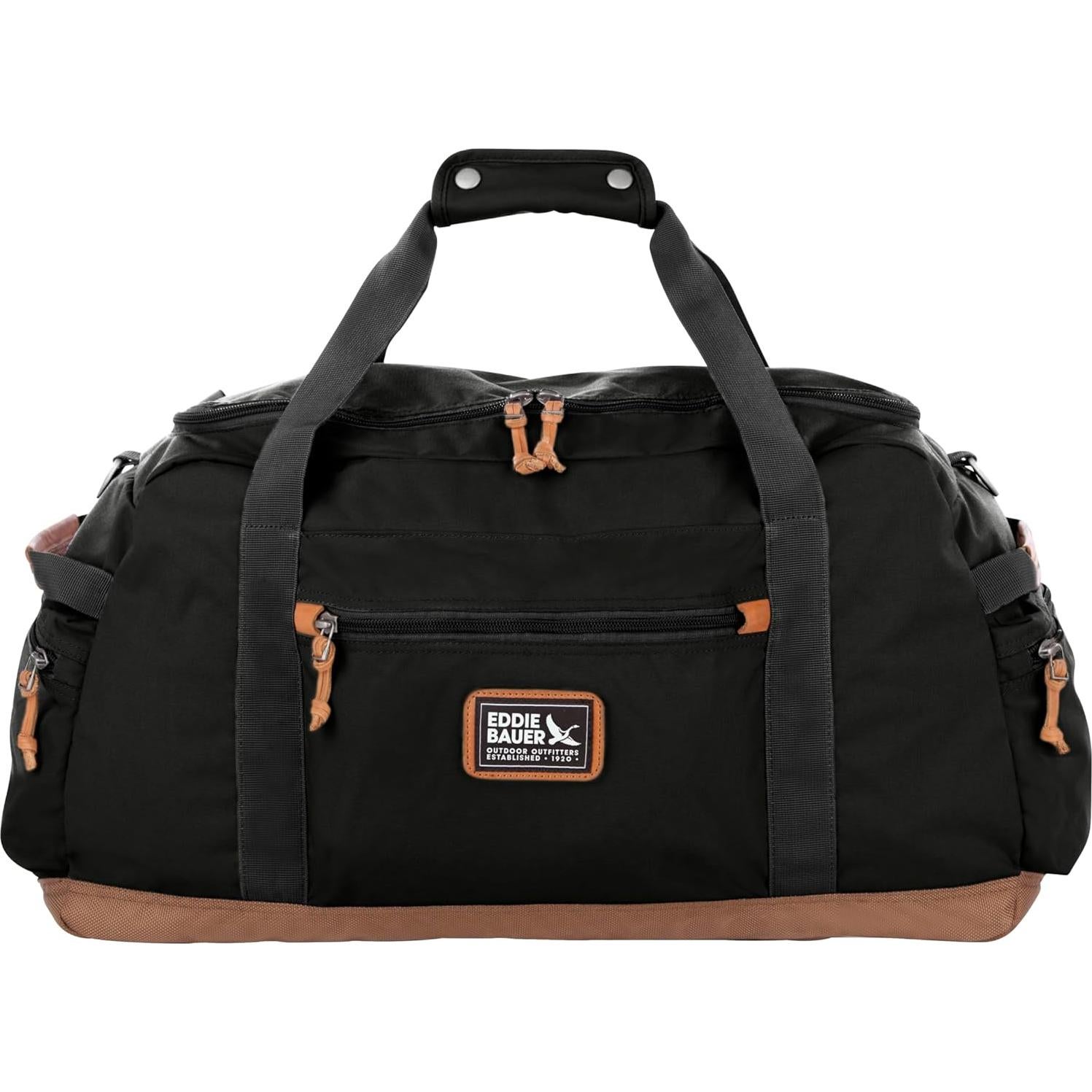 Eddie Bauer Bygone Duffel 45L Negro | Poliester/Nylon Resistente