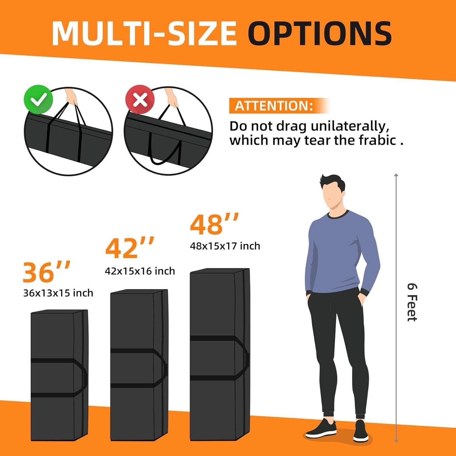 Bolsa Duffle AdeaBag 121.9x38.1x43.2 cm Resistente al Agua