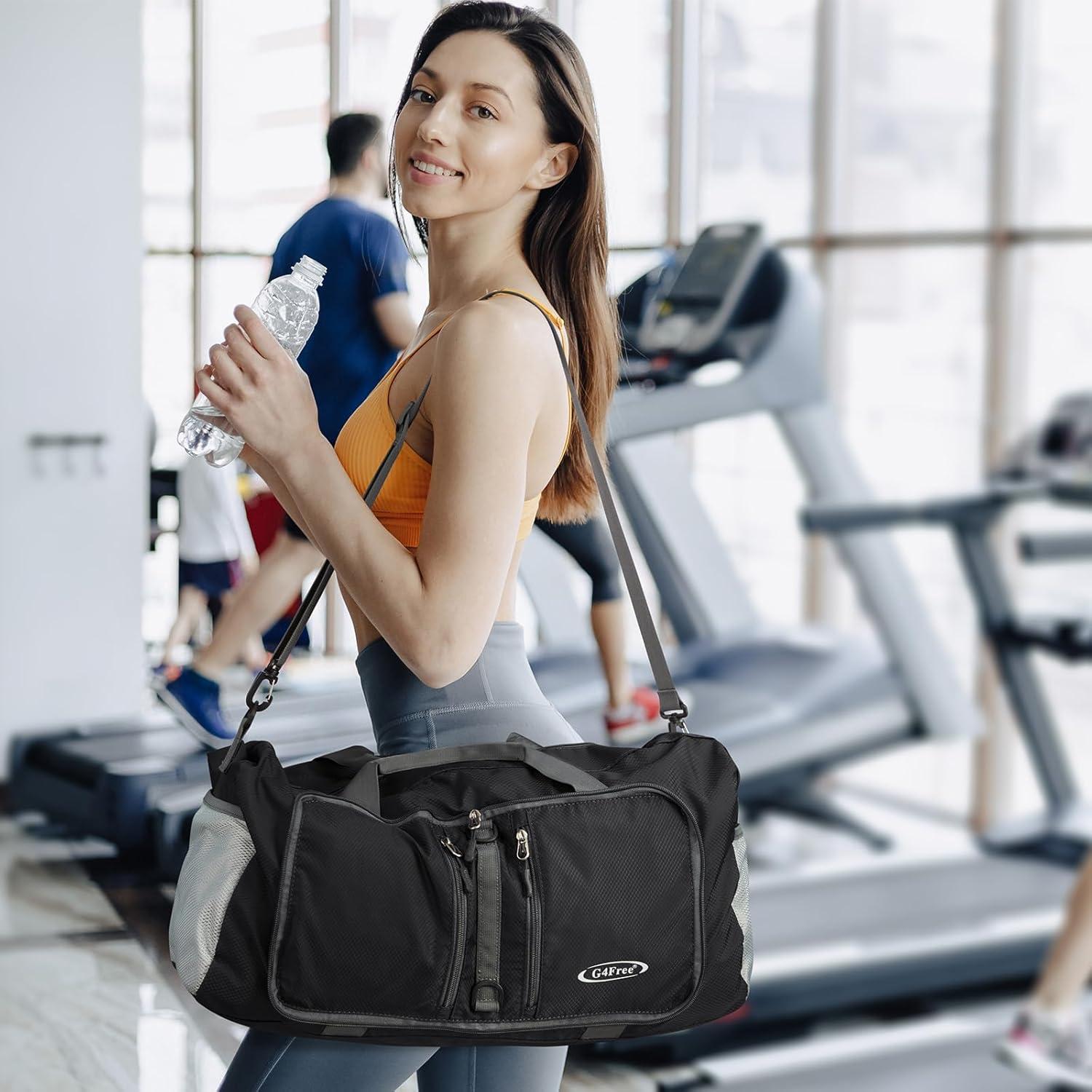 Bolsa Duffle Plegable G4Free 40L Resistente al Agua