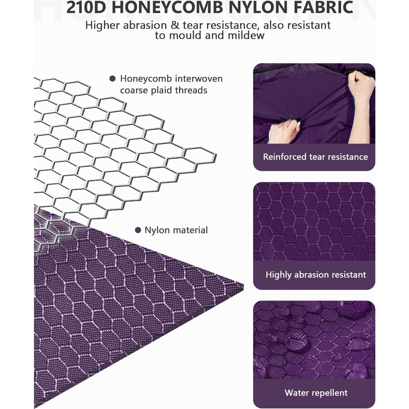 Bolsa de Viaje Plegable Gonex 100L Negra con Compartimento para Zapatos