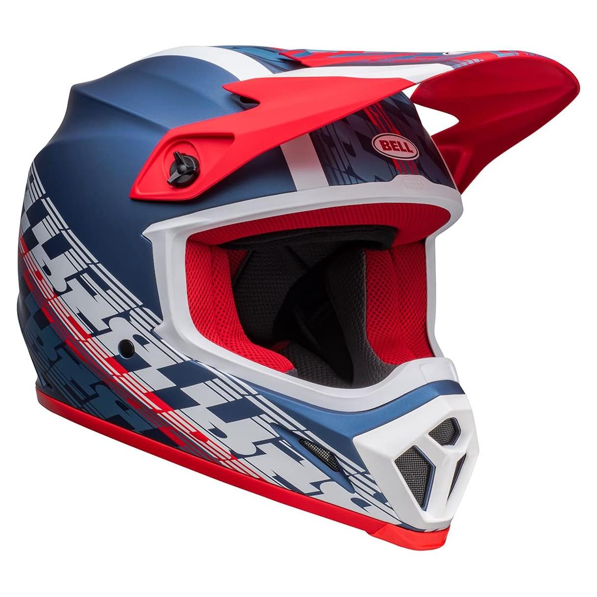 Casco de Motocross BELL MX-9 MIPS Azul Mate 2,22 kg