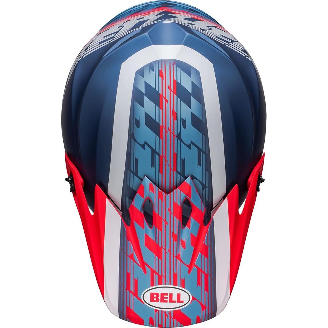 Casco de Motocross BELL MX-9 MIPS Azul Mate 2,22 kg