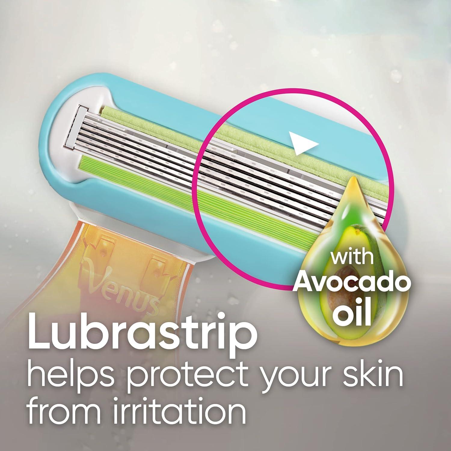 Kit Afeitado Viaje Gillette Venus Extra Suave Mini + Estuche