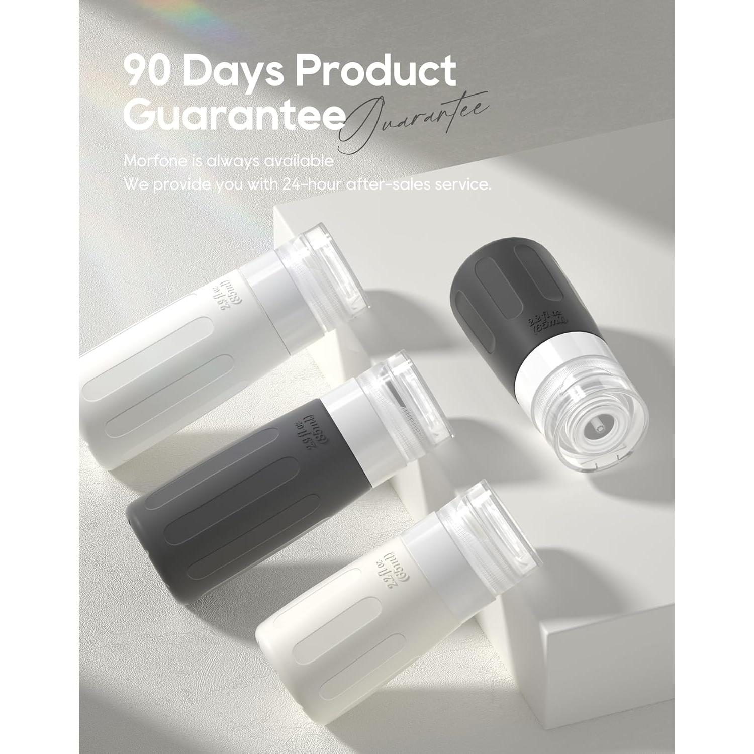 Set de Botellas de Viaje Morfone 16 Piezas Silicona 2oz 3oz