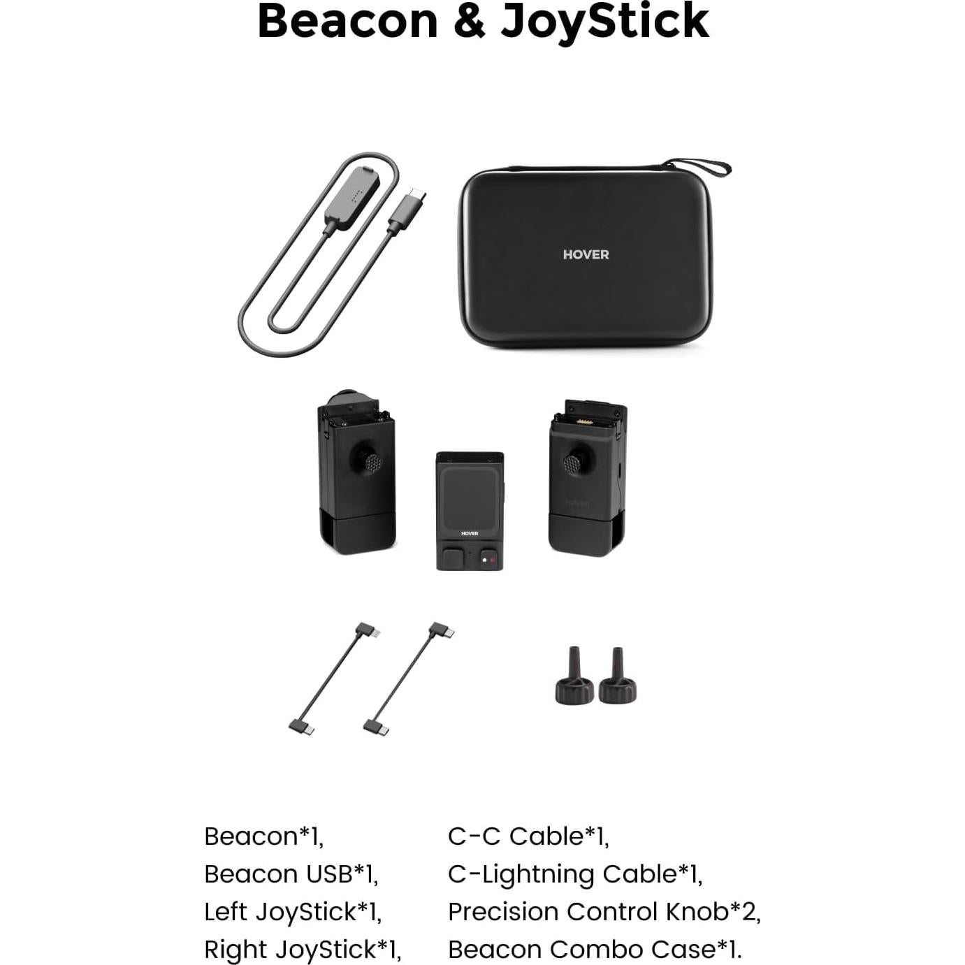 Conjunto Beacon y Joystick X1 PRO/PROMAX - Controlador Ligero