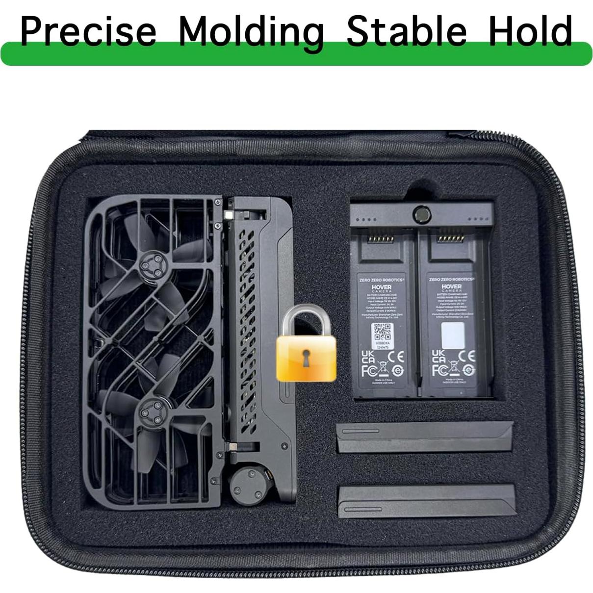 Funda Dura para Dron Hover Air X1 - Almacenamiento y Carga