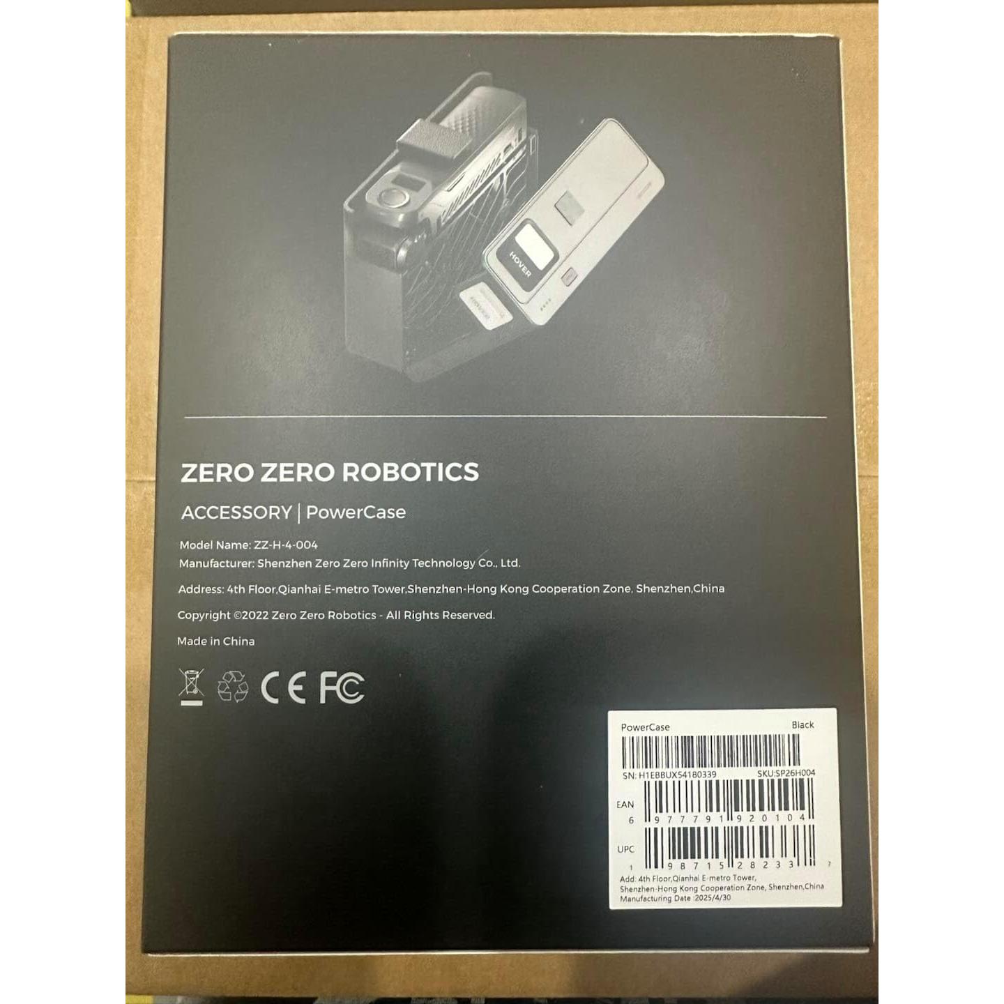 PowerCase for HOVERAir X1 PRO/PROMAX, for Cold Weather with Fast Charging and Instant Wake Up Features