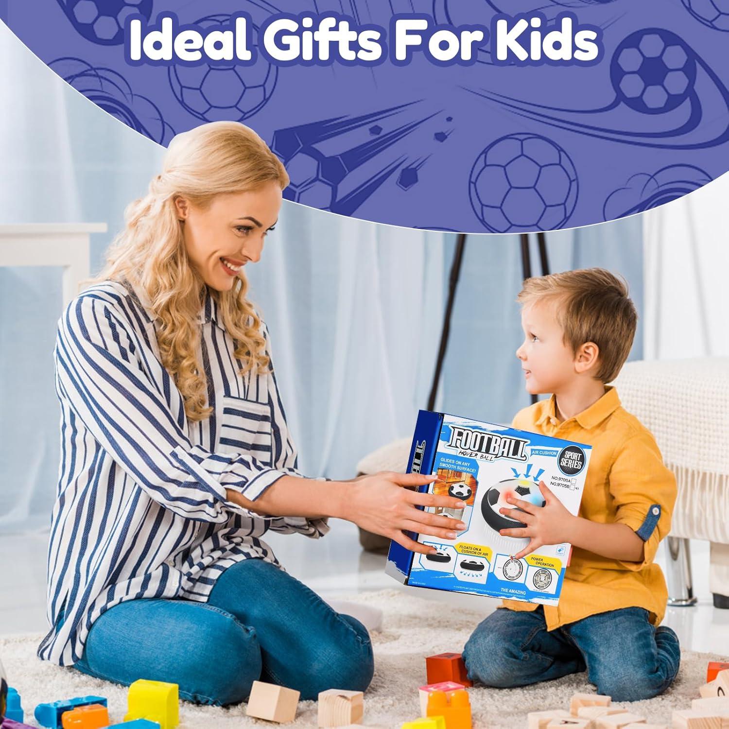 Pelota de Fútbol Flotante LED Xiangyun - Juguete Interior 17.78 cm