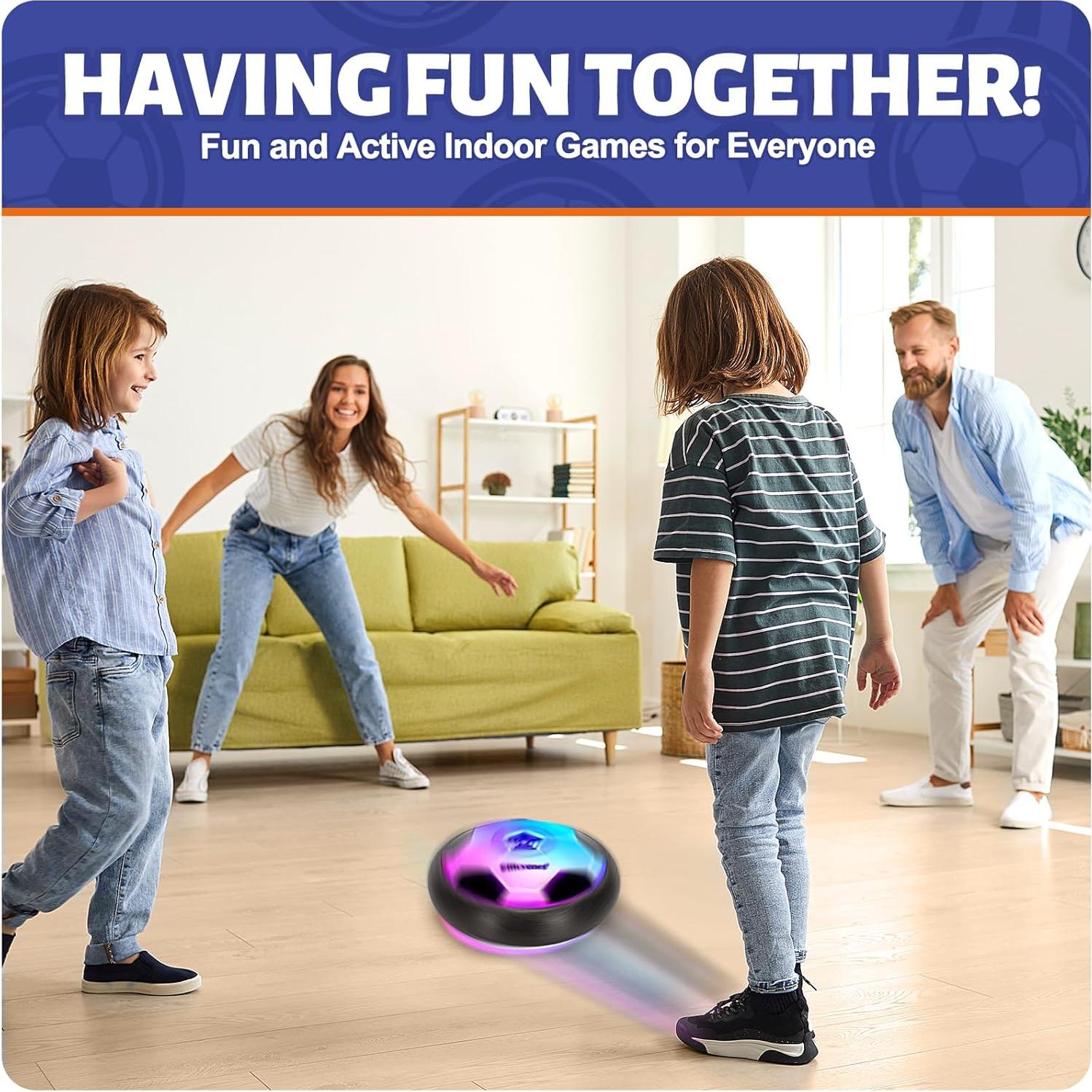 Paquete de 3 Balones de Fútbol Flotantes Officygnet LED