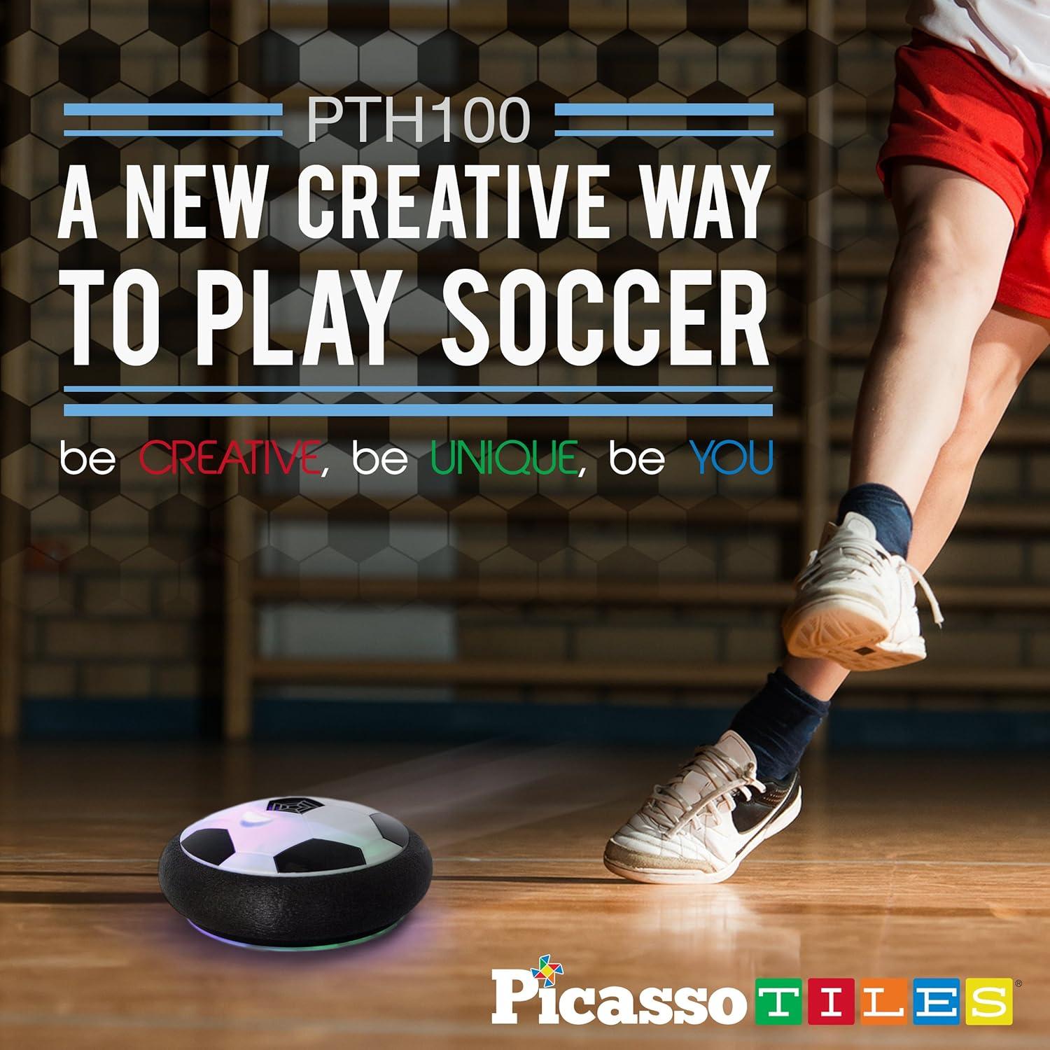 Balón Flotante de Fútbol PicassoTiles PTH100 con Luz LED