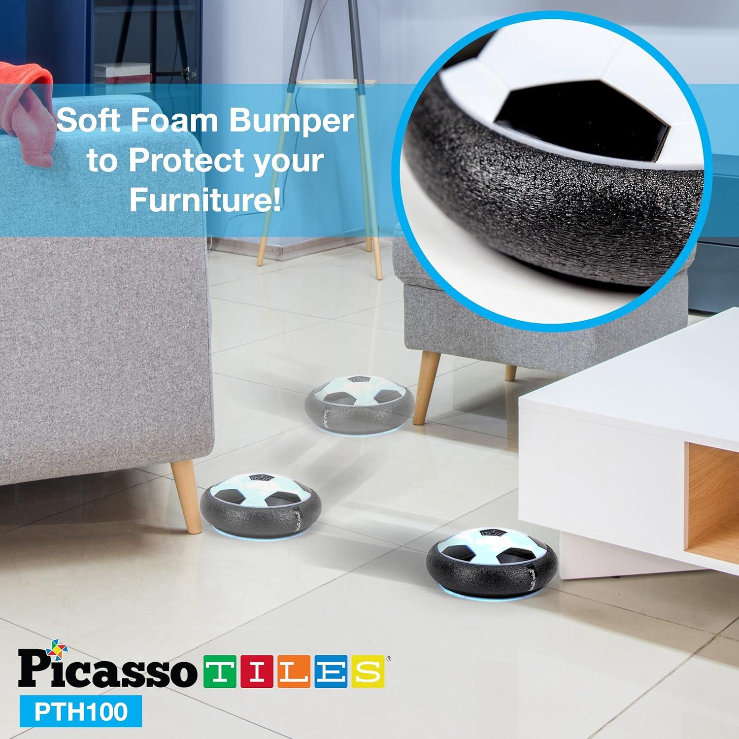 Balón Flotante de Fútbol PicassoTiles PTH100 con Luz LED