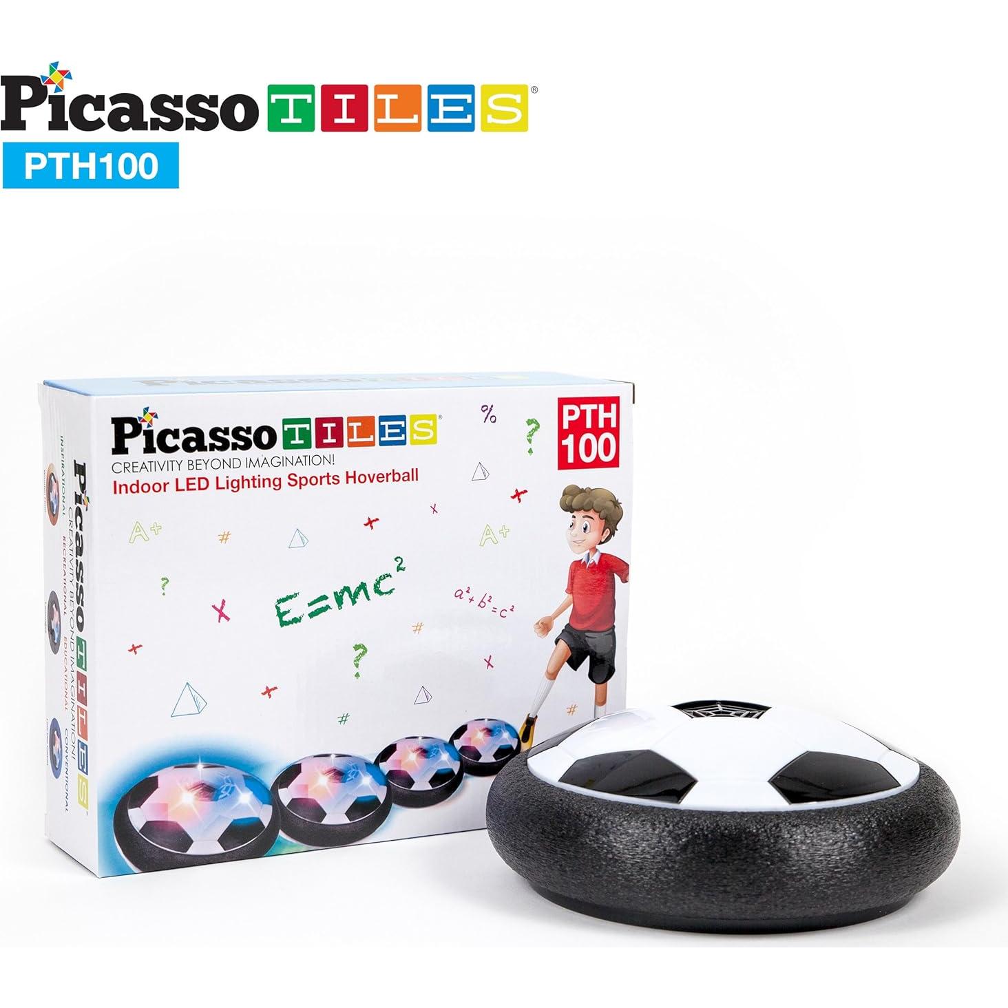 Balón Flotante de Fútbol PicassoTiles PTH100 con Luz LED