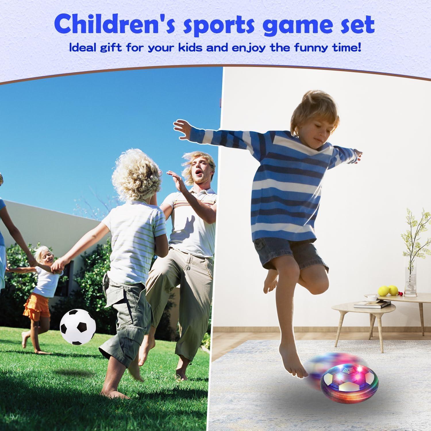 Set de Pelota de Fútbol Flotante Vibzonfu 2 en 1 con Luz LED