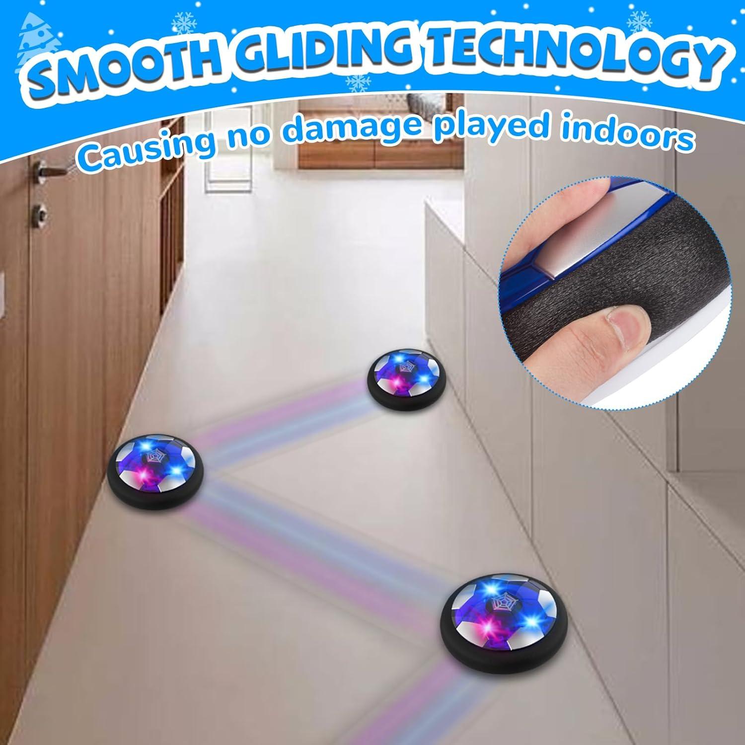 Pelota de Fútbol Flotante Recargable YEQOIZ para Niños 3-8 Años