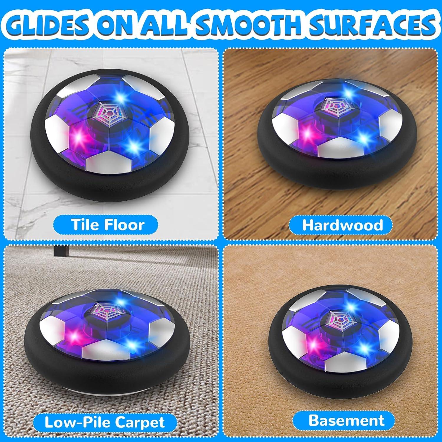 Pelota de Fútbol Flotante Recargable YEQOIZ para Niños 3-8 Años