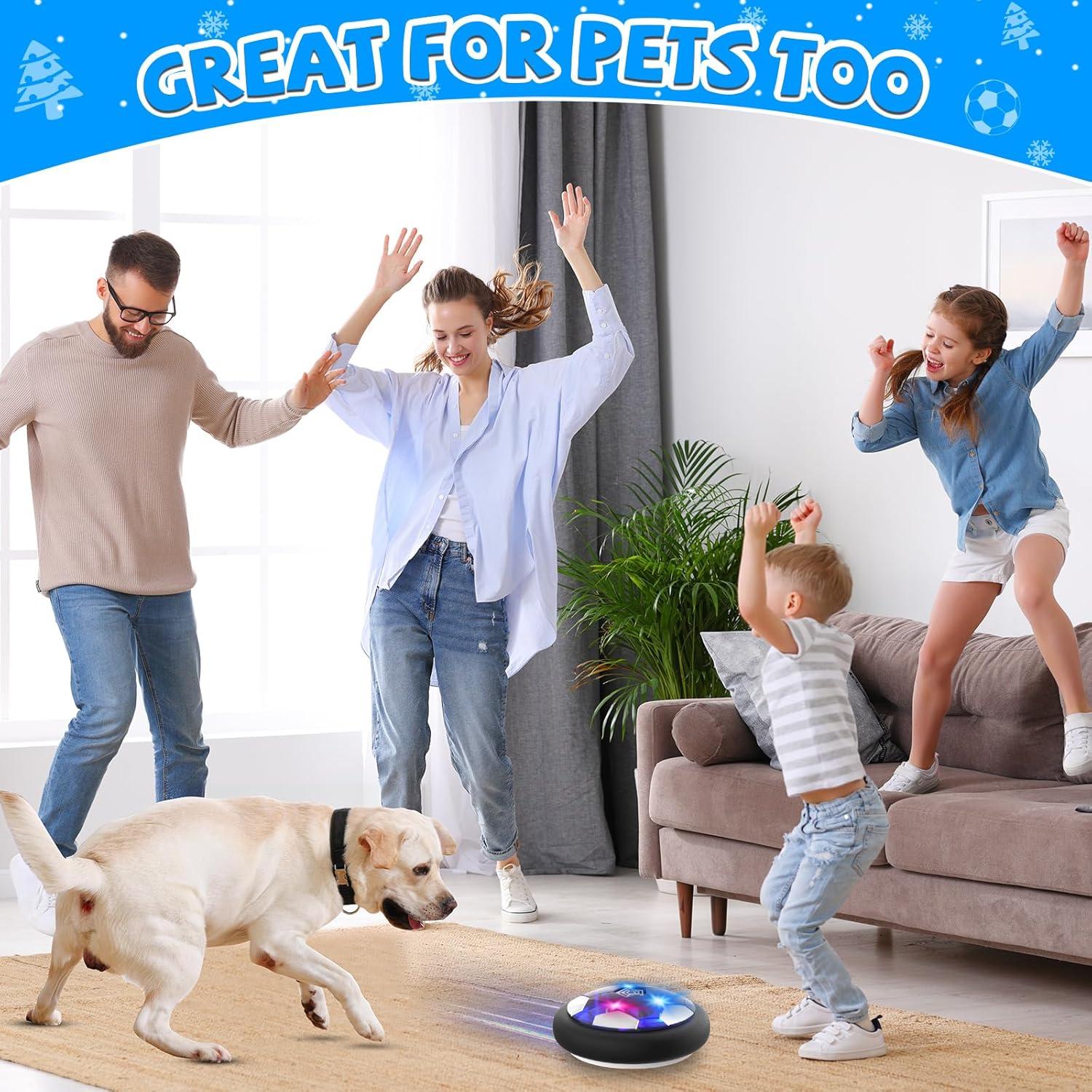 Pelota de Fútbol Flotante Recargable YEQOIZ para Niños 3-8 Años