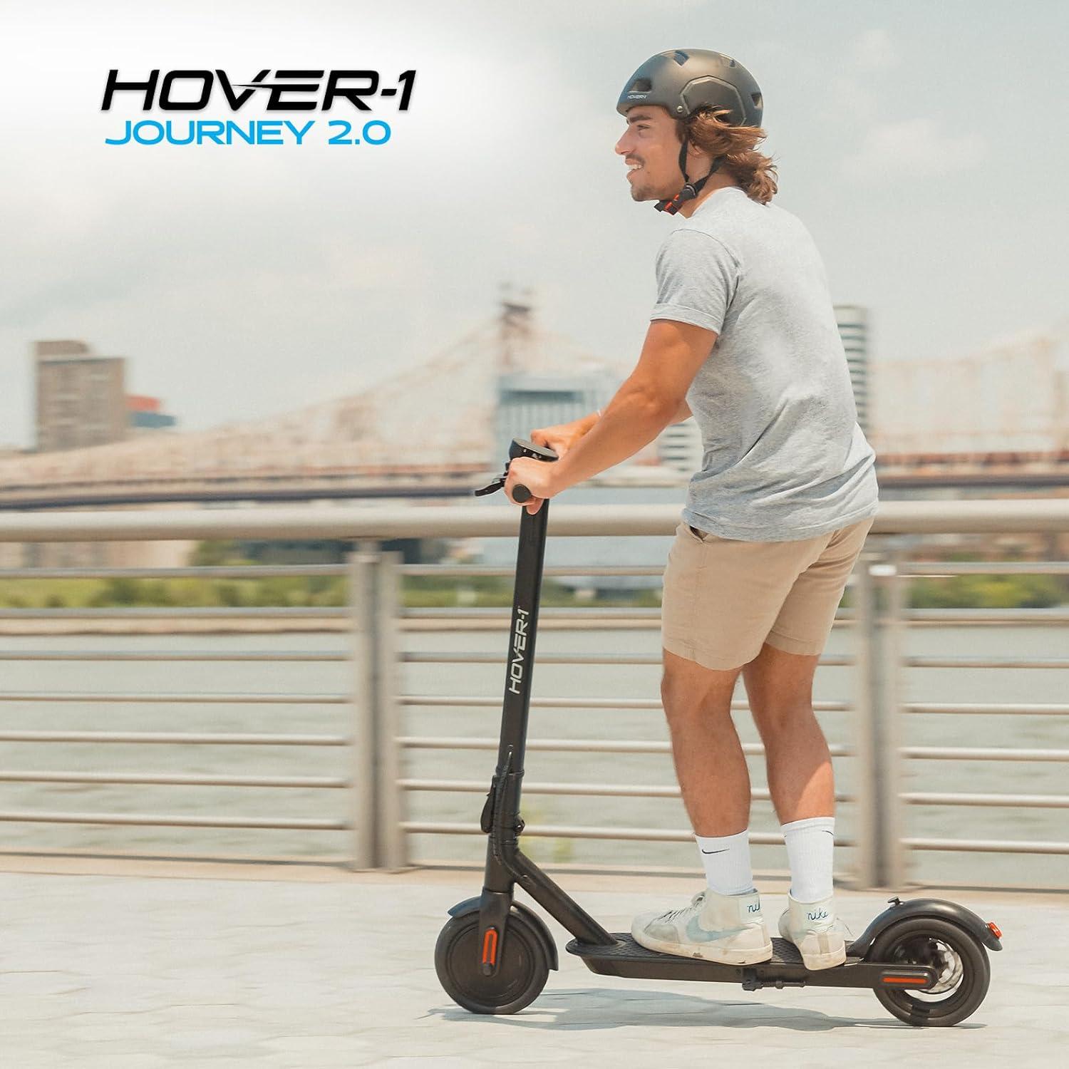 Scooter Eléctrico Plegable Hover-1 Journey 2.0 300W Amarillo