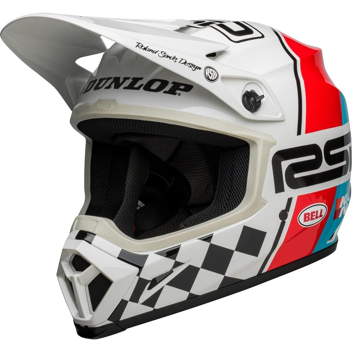 Casco de Motocross BELL MX-9 MIPS XX-Large Negro/Blanco