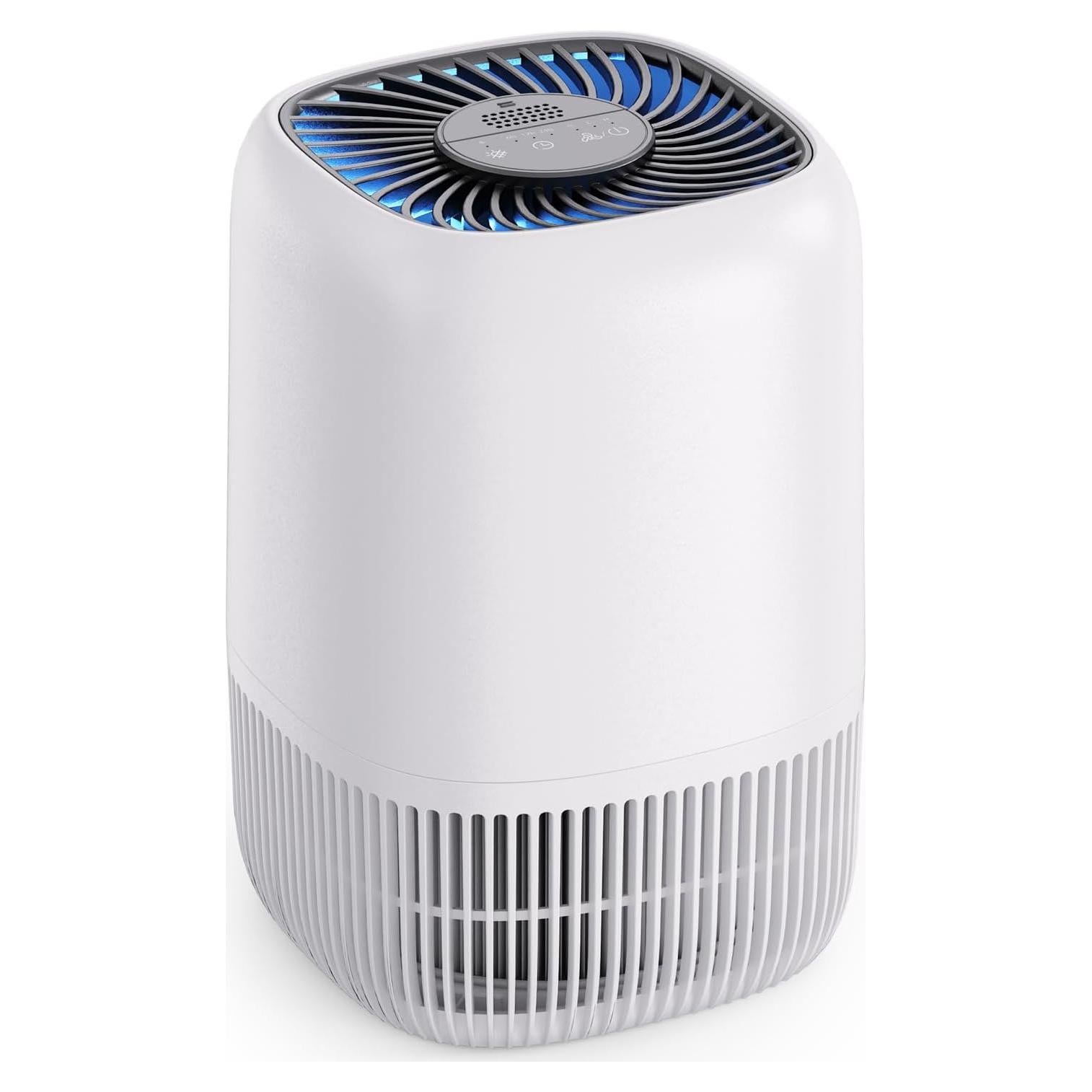 Purificador de Aire HEPA VOOPNU Blanco 99.8 m² Silencioso 22dB