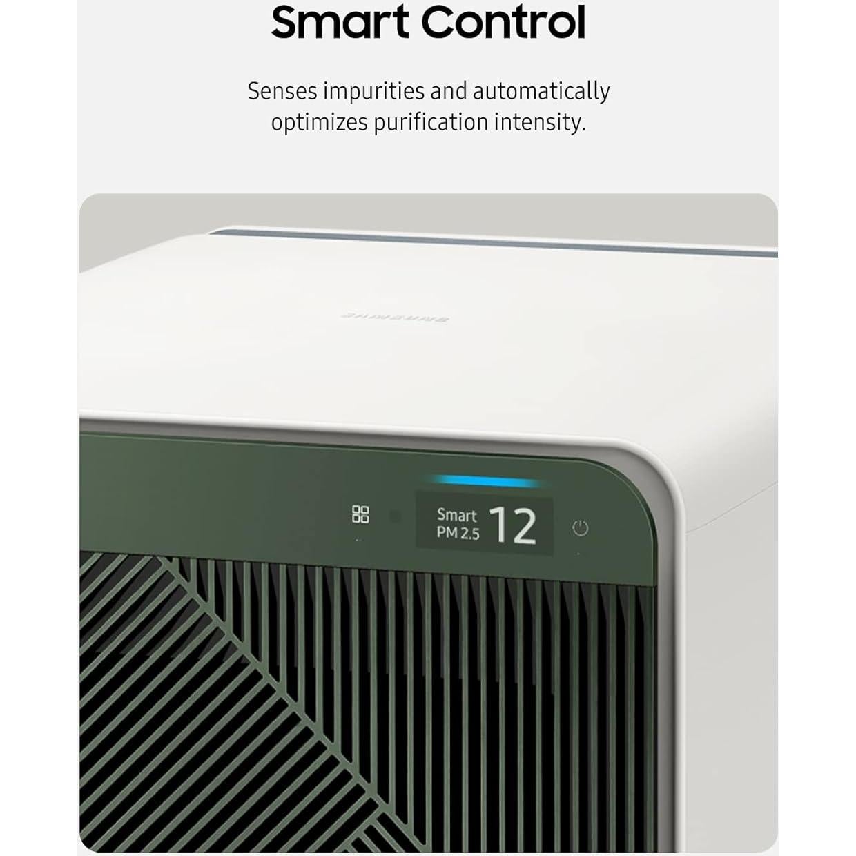 Purificador de Aire Samsung Bespoke Cube HEPA 35W Gris