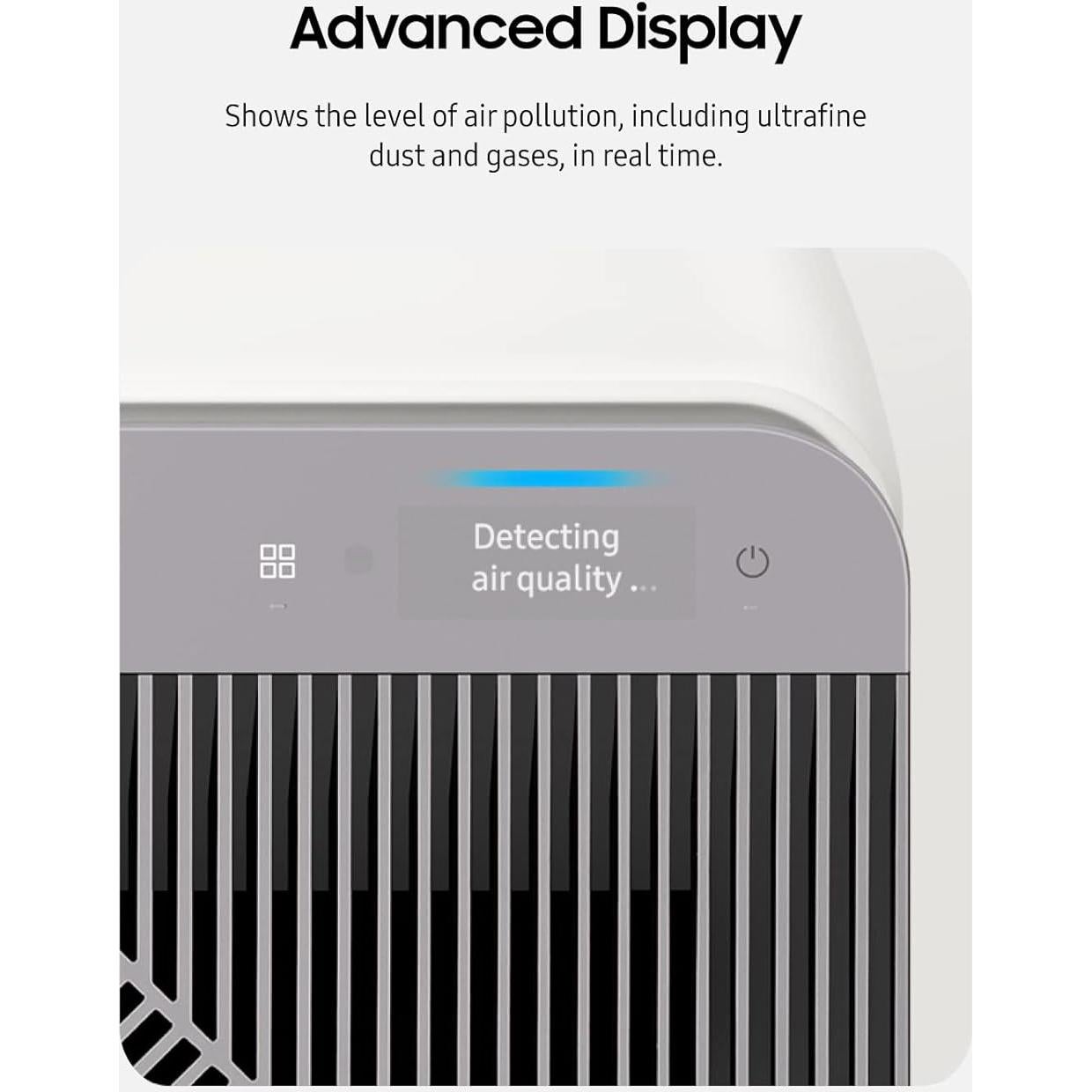 Purificador de Aire Samsung Bespoke Cube HEPA 35W Gris