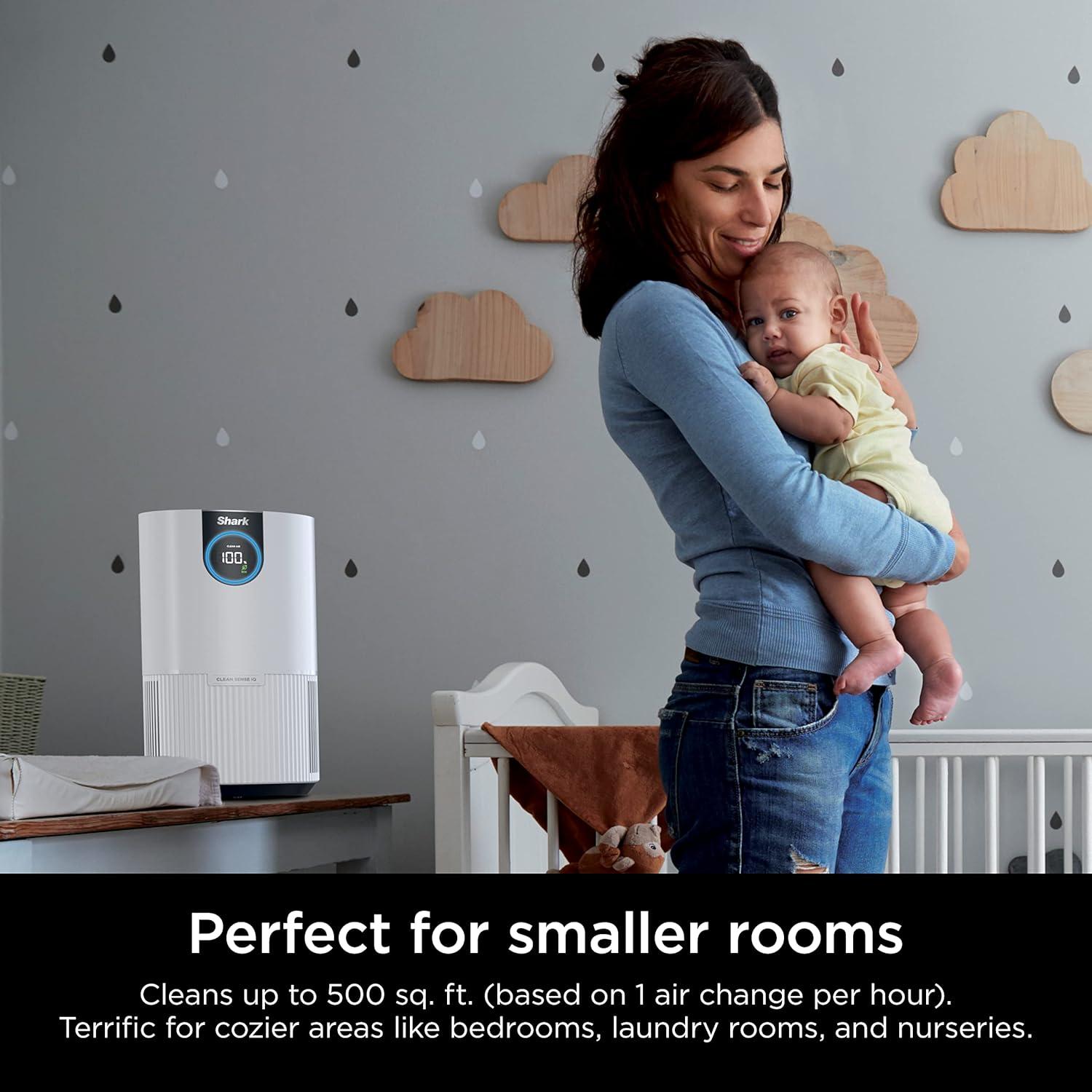 Purificador de Aire Shark HP102 HEPA para Habitaciones 46.45 m²