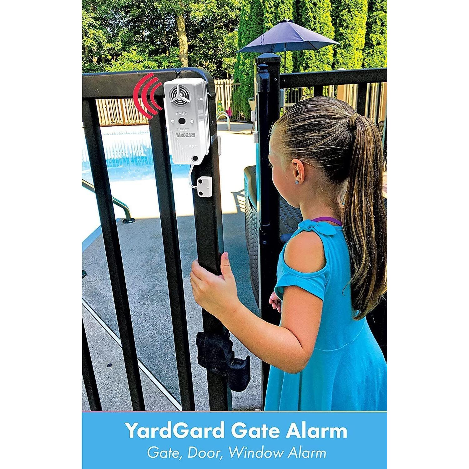Alarma de Puerta YardGard 2 Unidades 120 dB Resistente al Agua