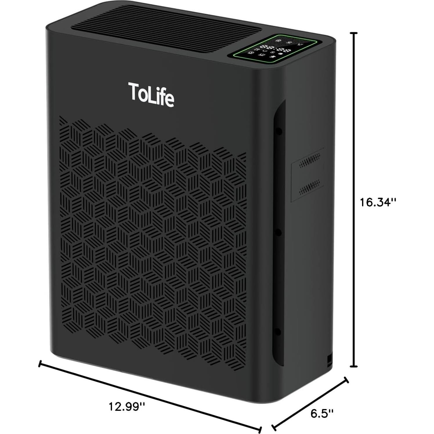 Purificador de Aire ToLife TZ-K2 para Habitaciones Grandes 120.3 m²