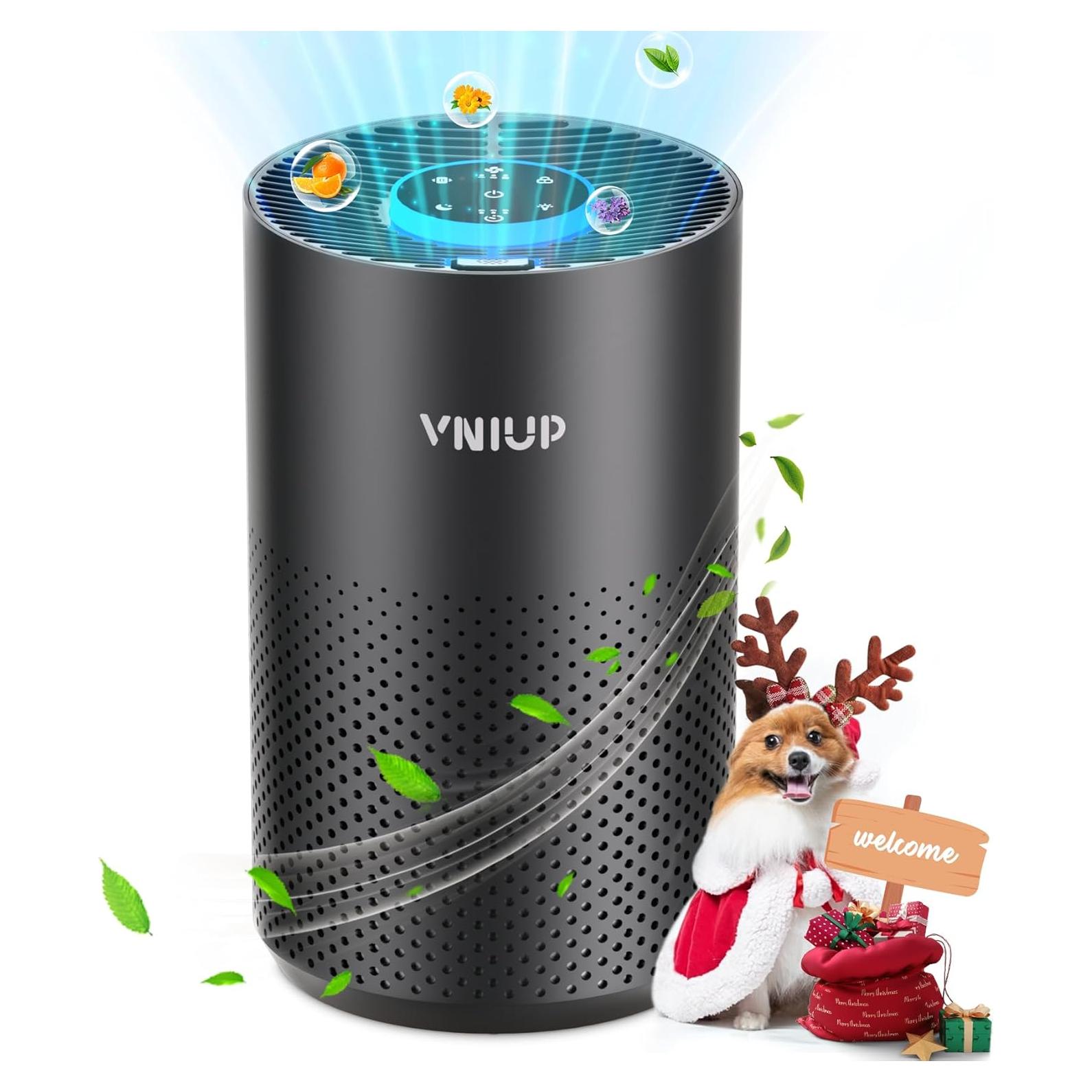 Purificador de Aire VNIUP ZQA-4000C HEPA 74 m² Aromaterapia