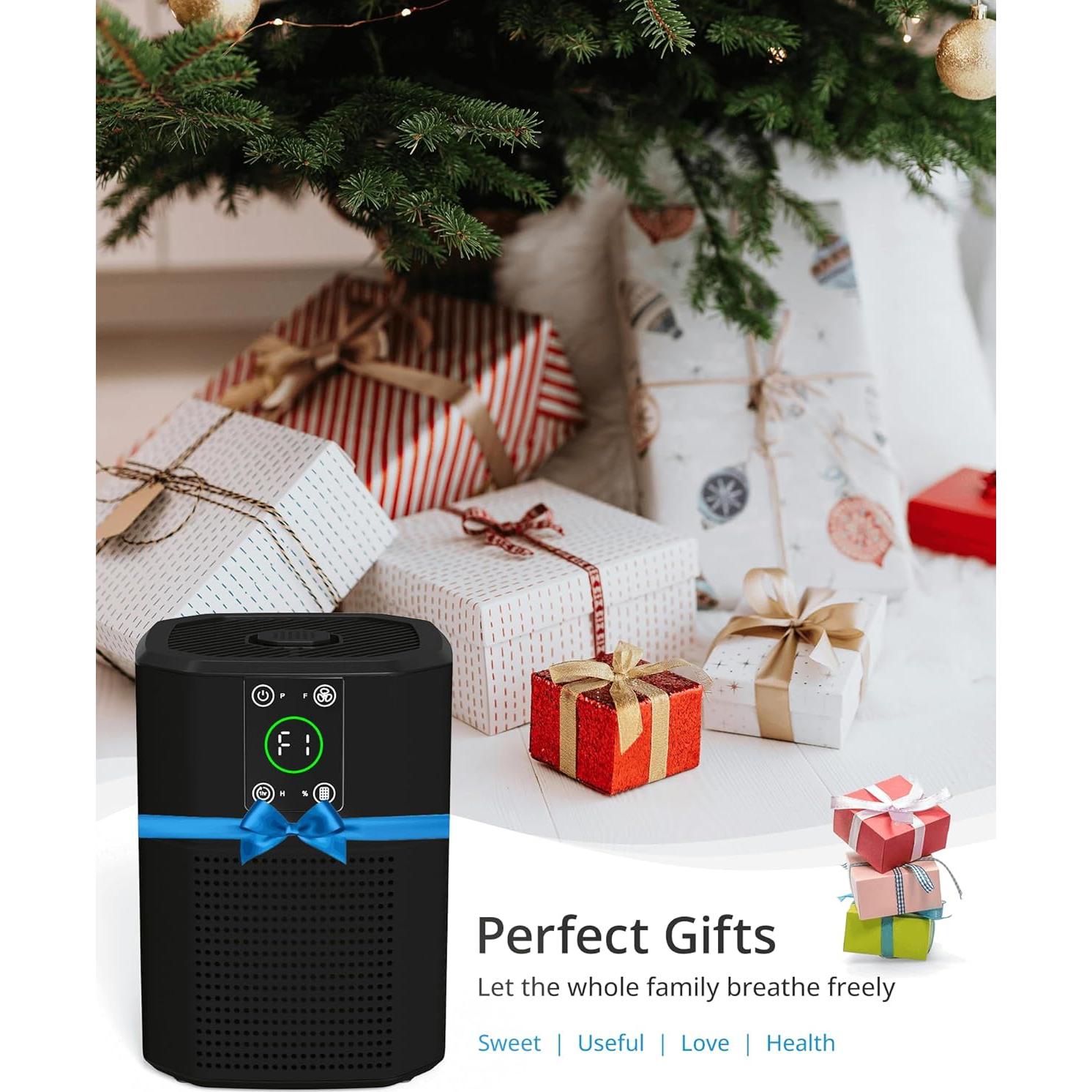 Purificador de Aire Oterbear H13 HEPA 125 m² con Aroma y Luz