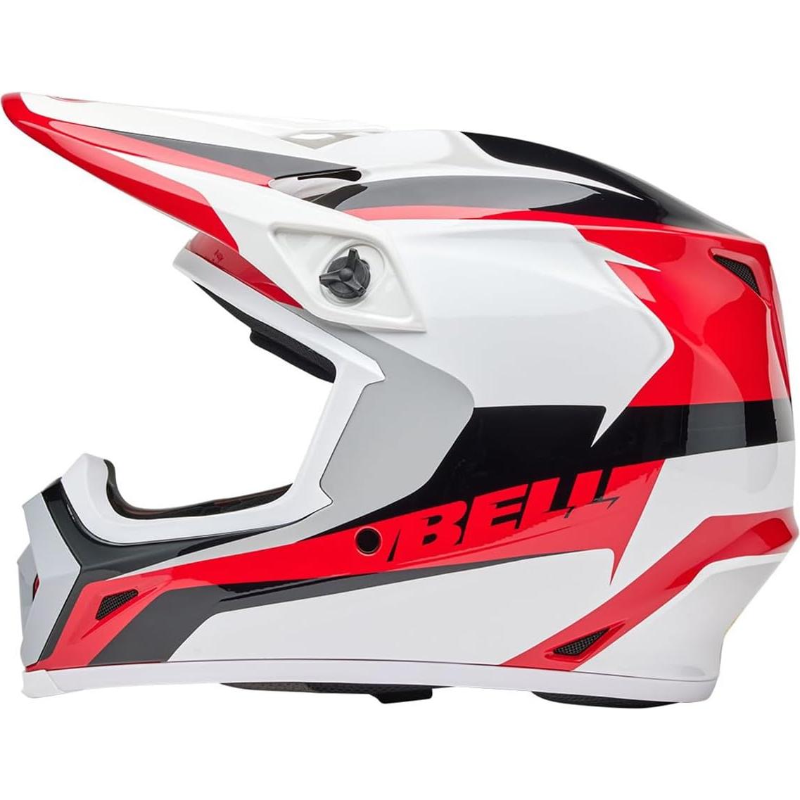 Casco de Motocross BELL MX-9 MIPS Rojo Brillante X-Large
