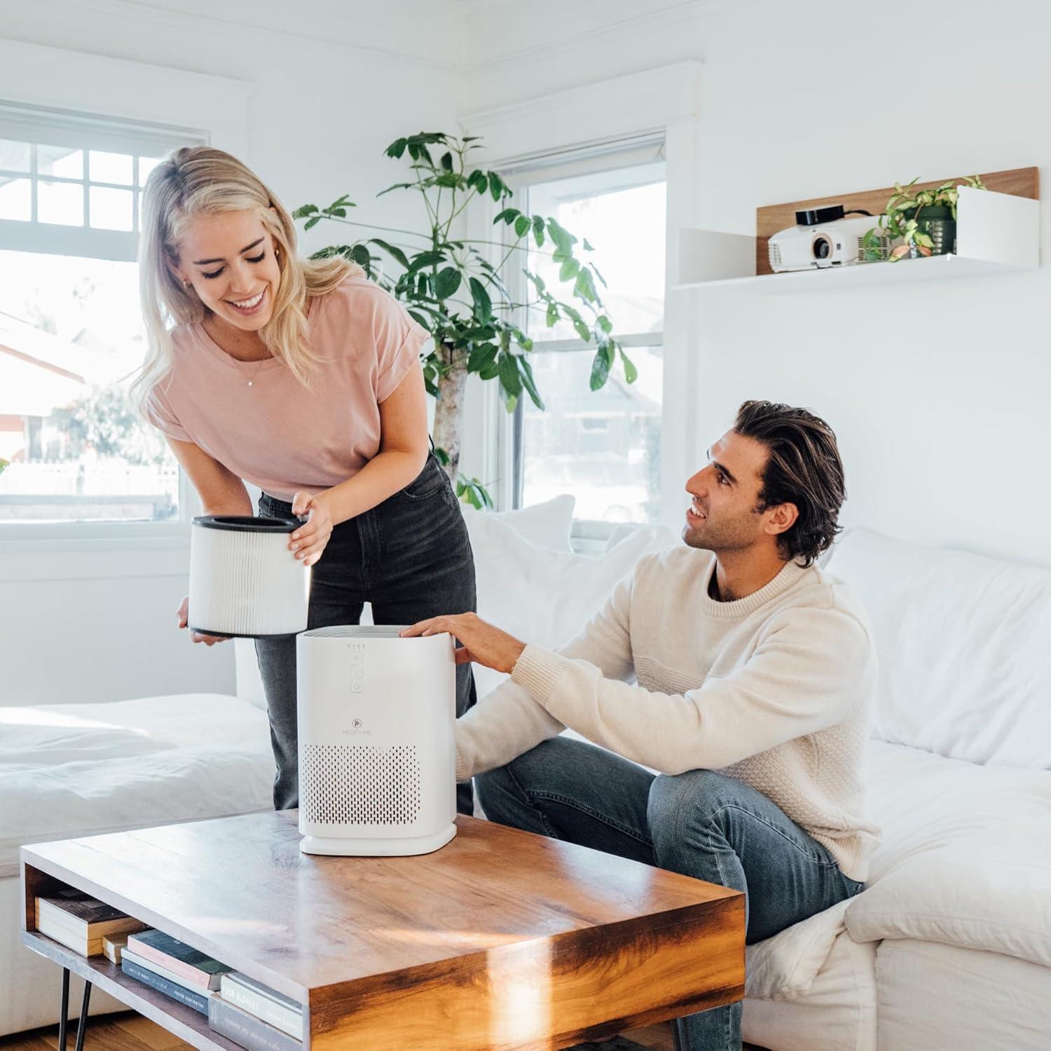 Purificador de Aire Medify MA-14 HEPA H13 43.8 m² Blanco