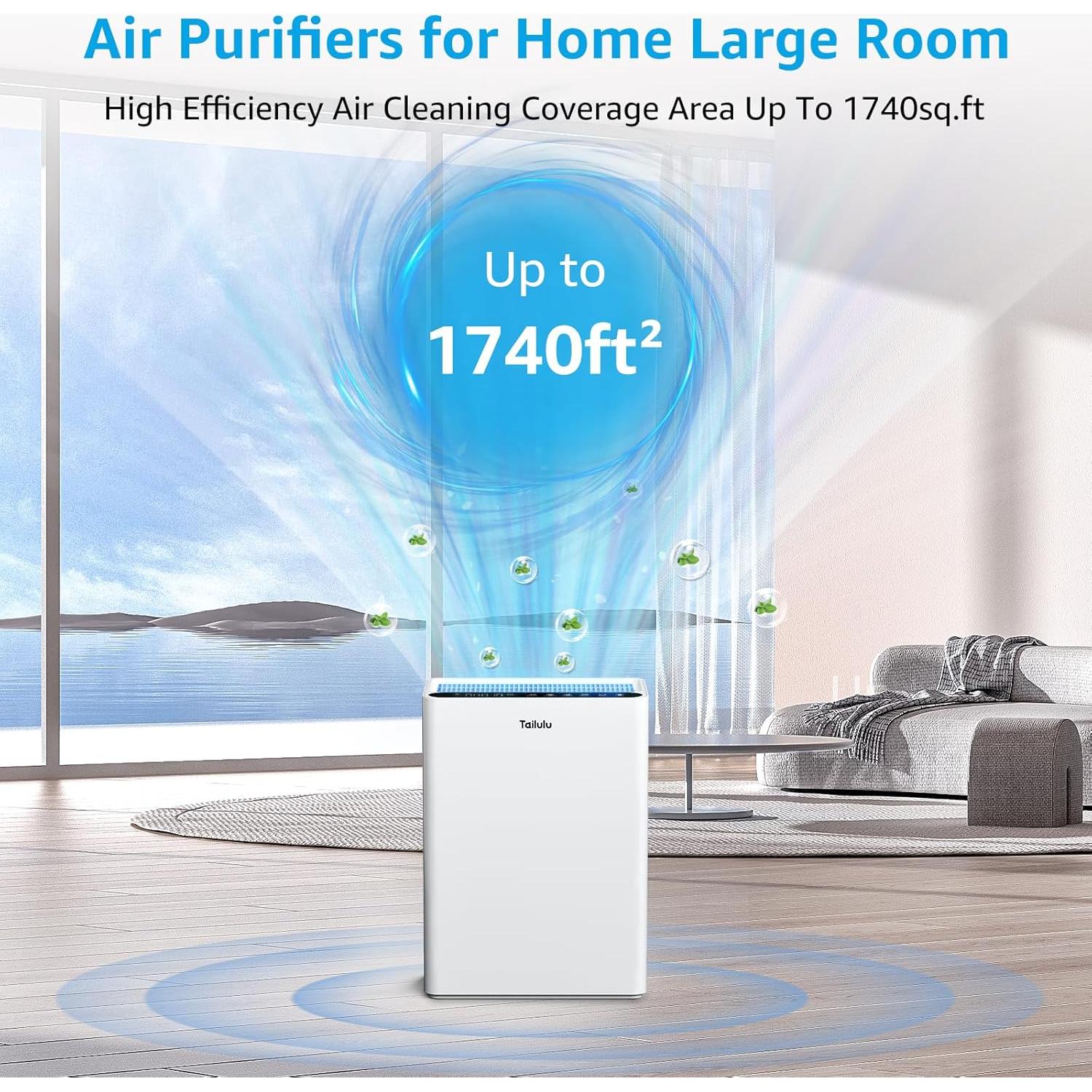 Filtro de Reemplazo Tailulu AP100 H13 3 en 1 - 1 Paquete