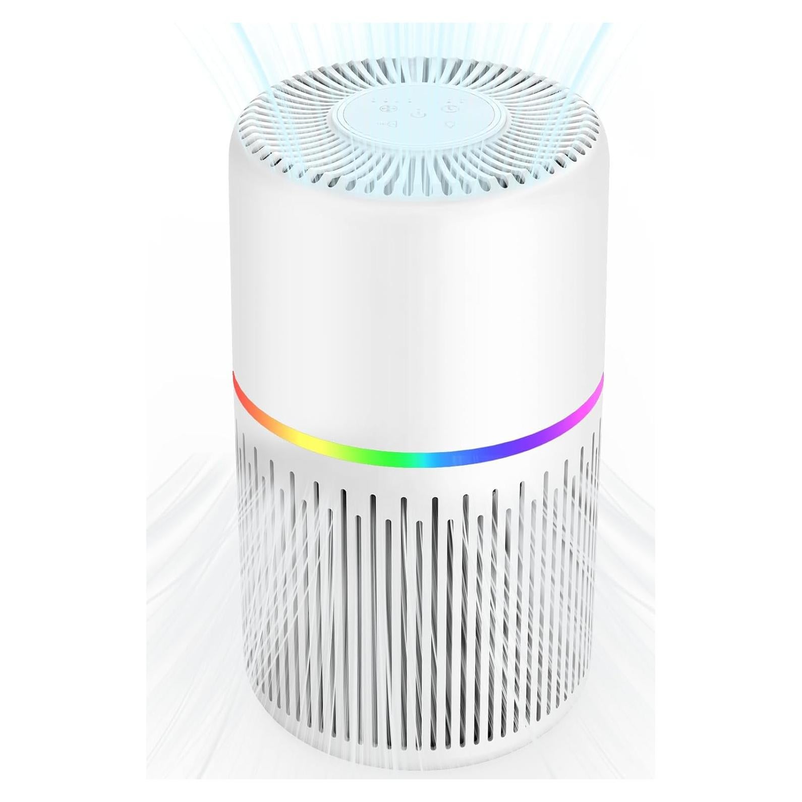 Purificador de Aire FRESHDEW H13 HEPA 121 m² Silencioso RGB