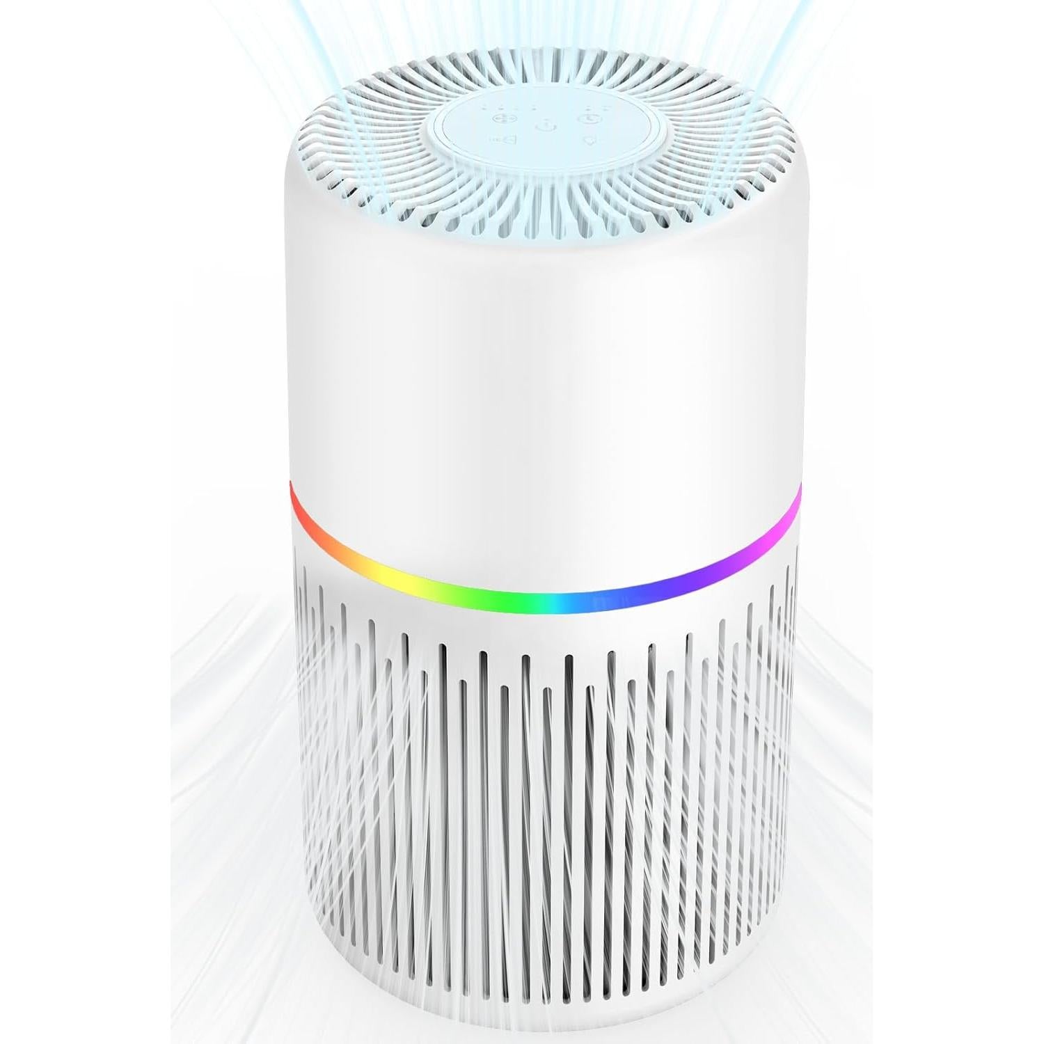 Purificador de Aire FRESHDEW H13 HEPA 121 m² Silencioso RGB